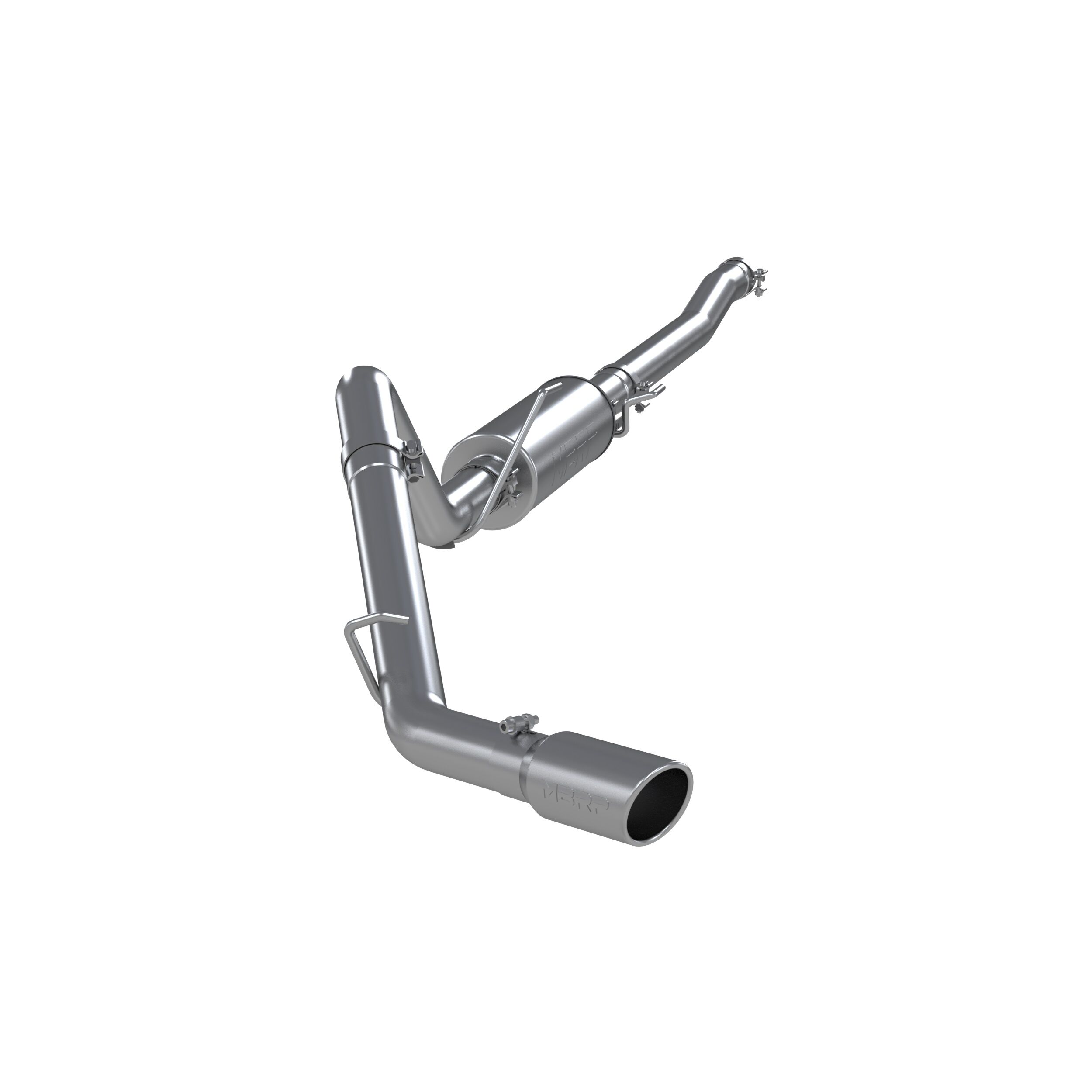 2011-2013 Ram 2500 Laramie/Laramie Longhorn/Power Wagon/SLT/ST 5.7L V8 Crew Cab Pickup MBRP Exhaust 3in. Cat Back; Single Side Exit; T409 - S5148409