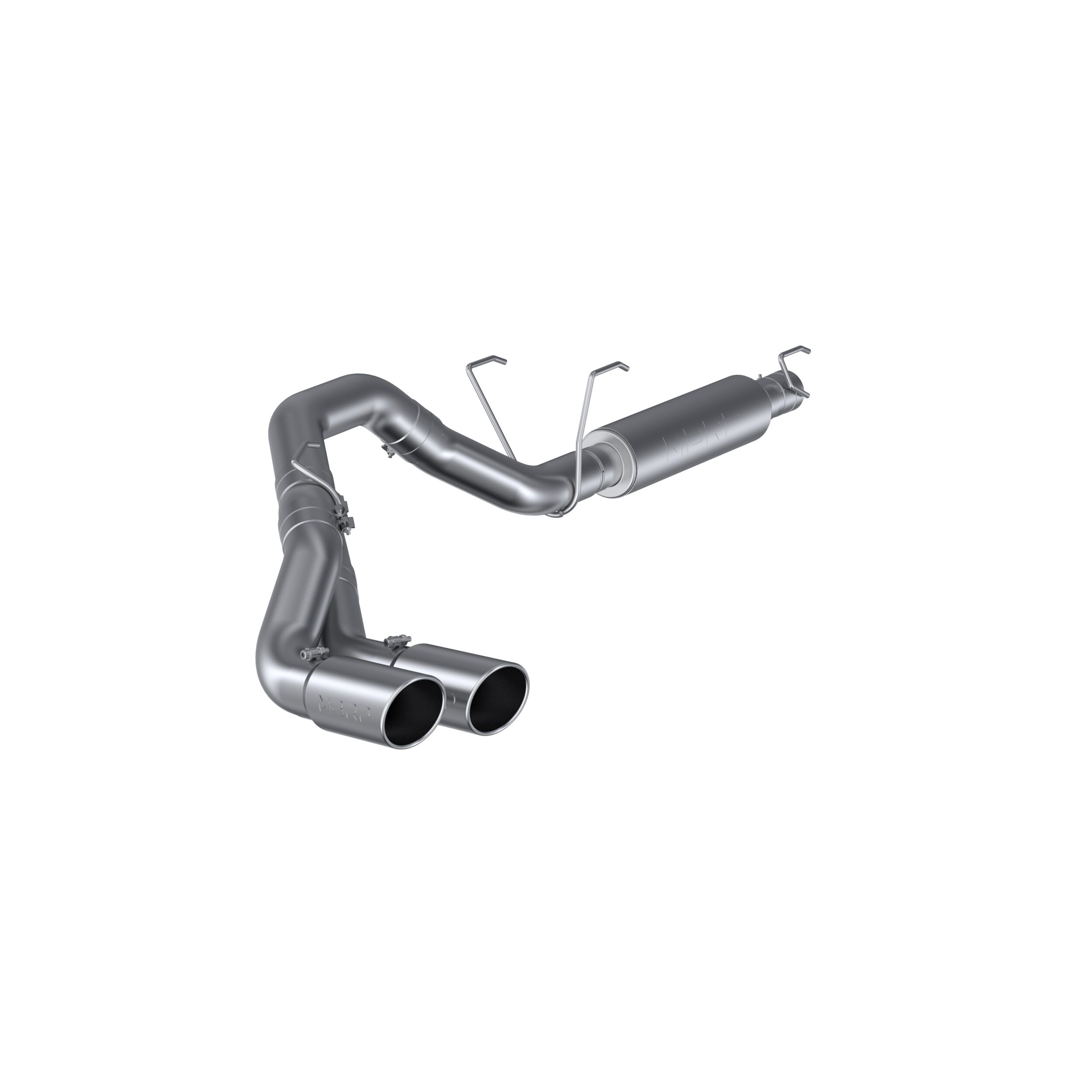 2014-2022 Ram 2500 Big Horn/Laramie/Power Wagon/Tradesman 6.4L V8 Crew Cab Pickup MBRP Exhaust 4in. Cat Back; Single Side Dual Outlet; T409 - S5150409