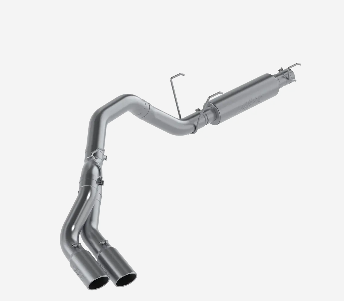 2014-2022 Ram 2500 Big Horn/Laramie/Power Wagon/Tradesman 6.4L V8 Crew Cab Pickup MBRP Exhaust 4in. Cat Back; Single Side Dual Outlet; AL - S5150AL