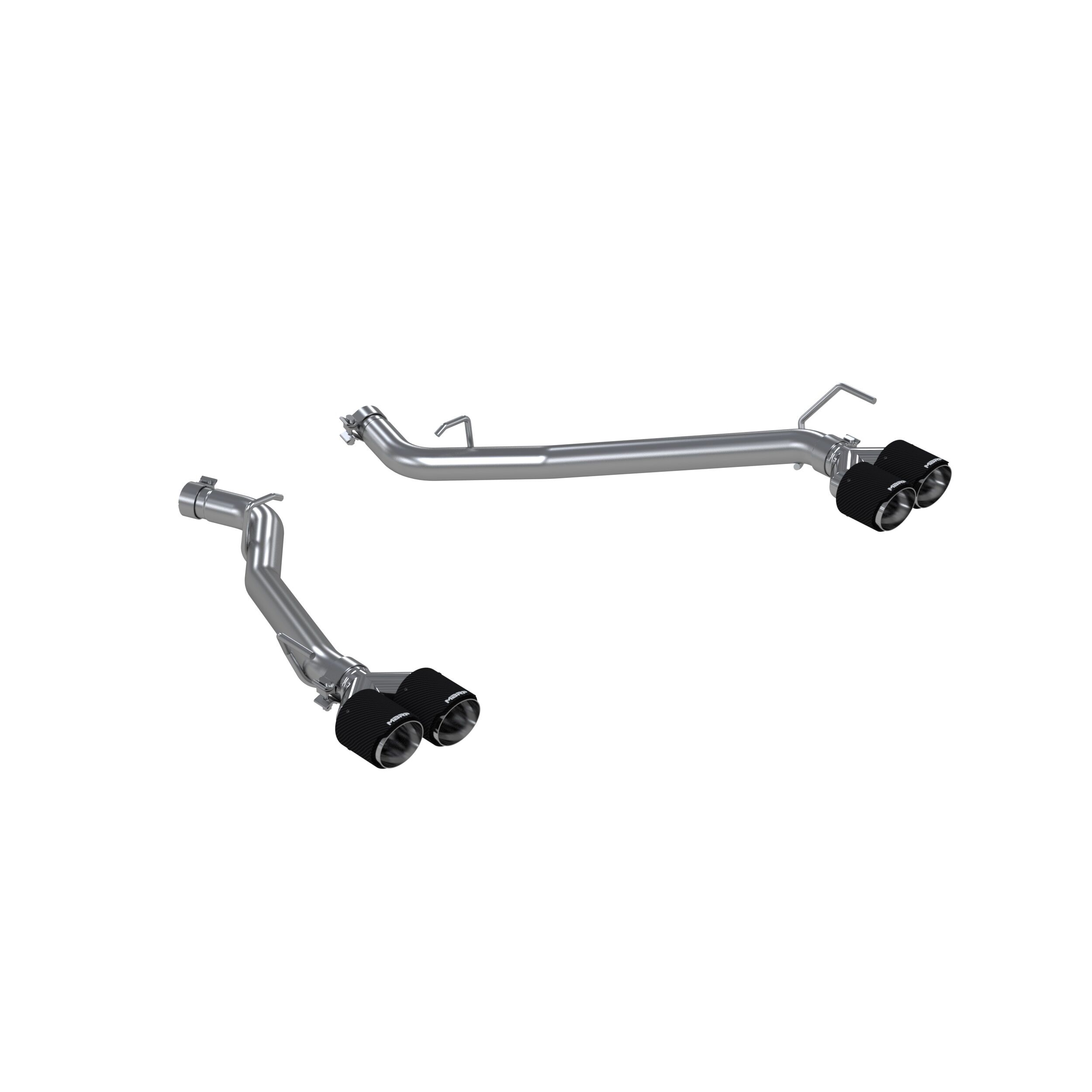 2020-2022 Lincoln Aviator Base/Black Label/Black Label Grand Touring/Grand Touring/Reserve 3.0L V6 MBRP Exhaust 2 1/2in. Axle Back; Dual Rear Exit; T304 - S52033CF