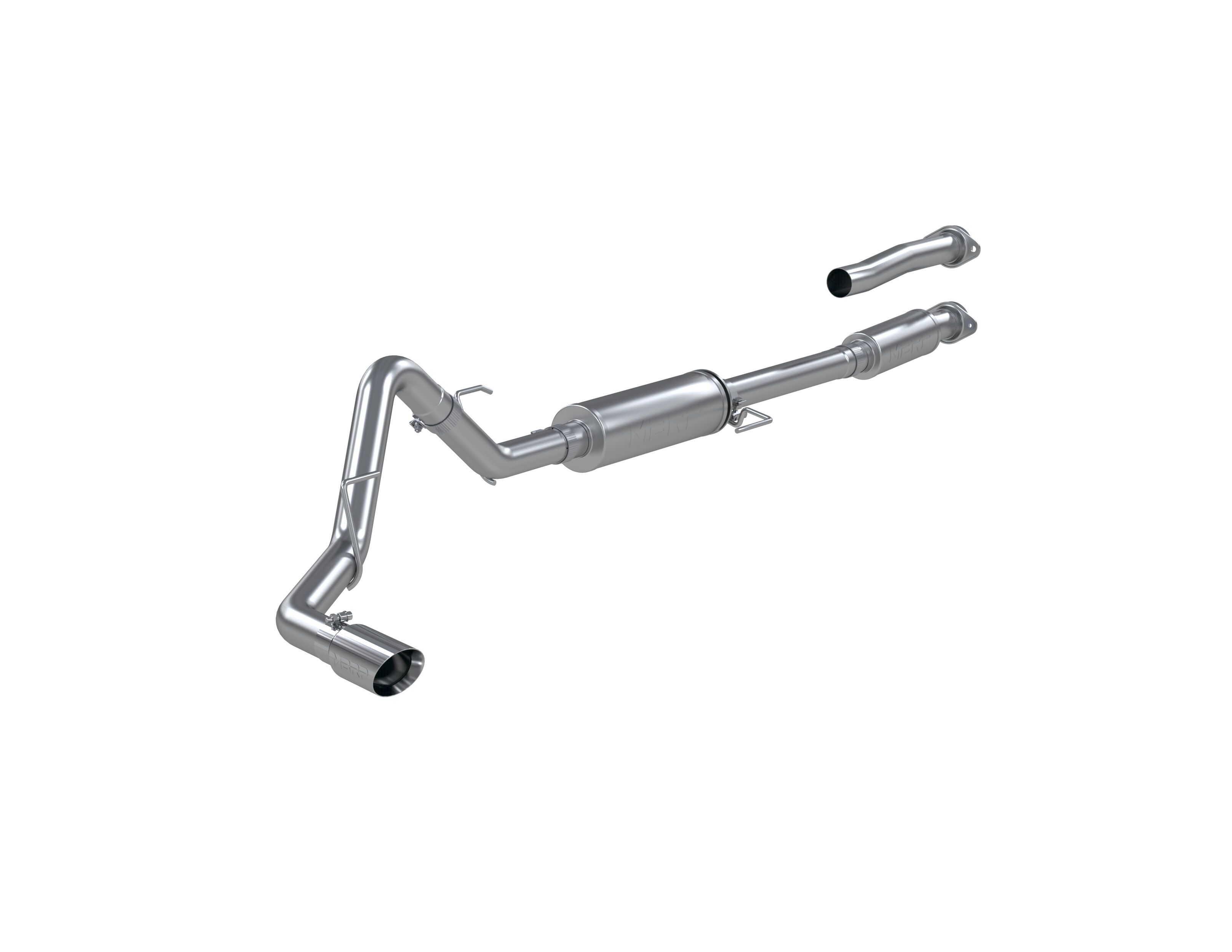 2021 Ford F-150 King Ranch/Lariat/Platinum/SSV/XL/XLT 5.0L V8 Crew Cab Pickup 4DR MBRP Exhaust 3in. Cat Back; Single Side Exit; 304 - S5211304