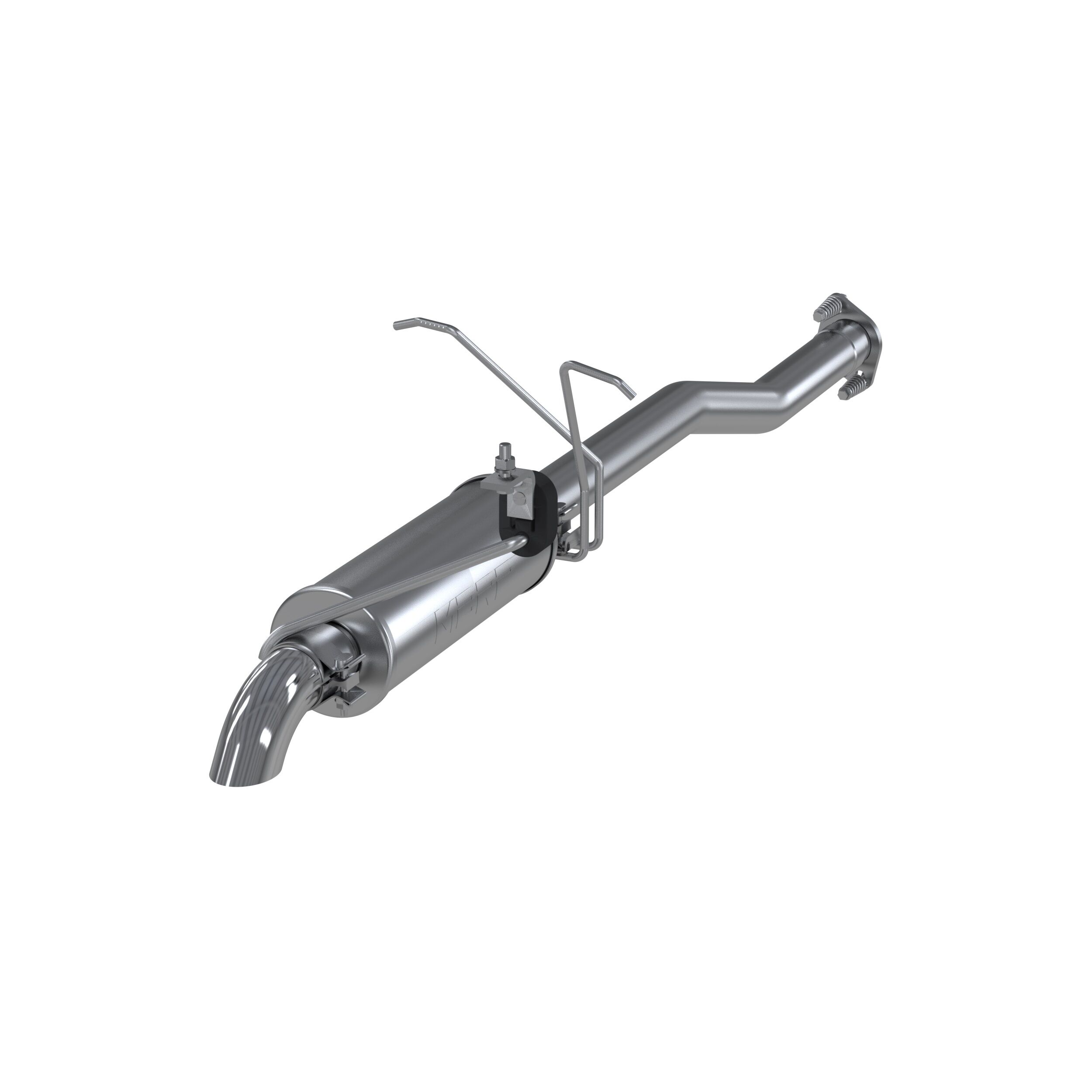 2000-2008 Mazda B3000 3.0L V6 MBRP Exhaust 2 1/2in. Cat Back; Turn Down; AL - S5224AL