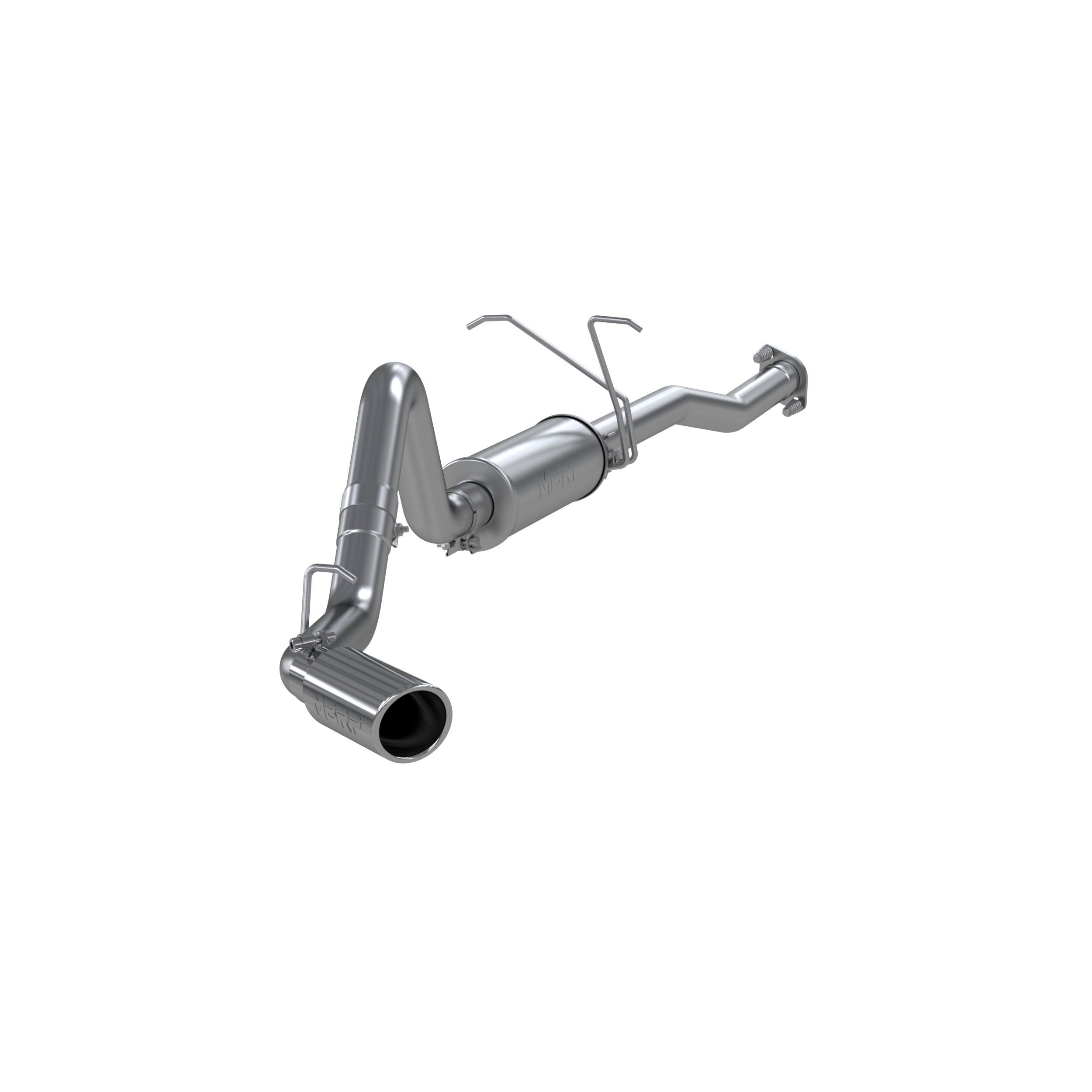 2000-2008 Mazda B3000 3.0L V6 MBRP Exhaust 2 1/2in. Cat Back; Single Side; AL - S5226AL