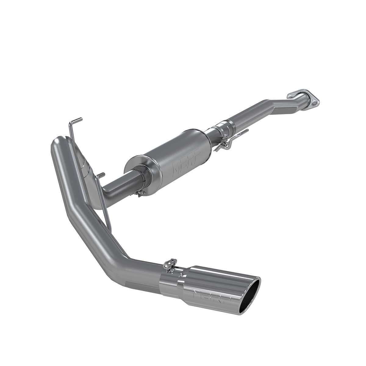 2011-2014 Ford F-150 FX4/King Ranch/Lariat/Platinum/XL/XLT 3.5L V6 Crew Cab Pickup MBRP Exhaust 3in. Cat Back; Single Side; AL - S5236AL