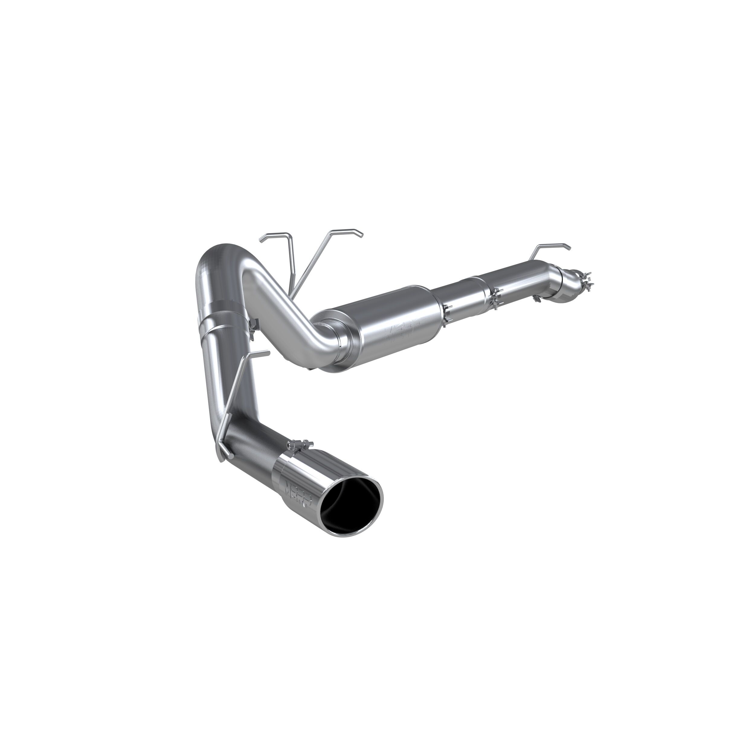 2011-2016 Ford F-250 Super Duty 6.2L V8 Crew Cab Pickup MBRP Exhaust 4in. Cat Back; Single Side Exit; T409 - S5246409