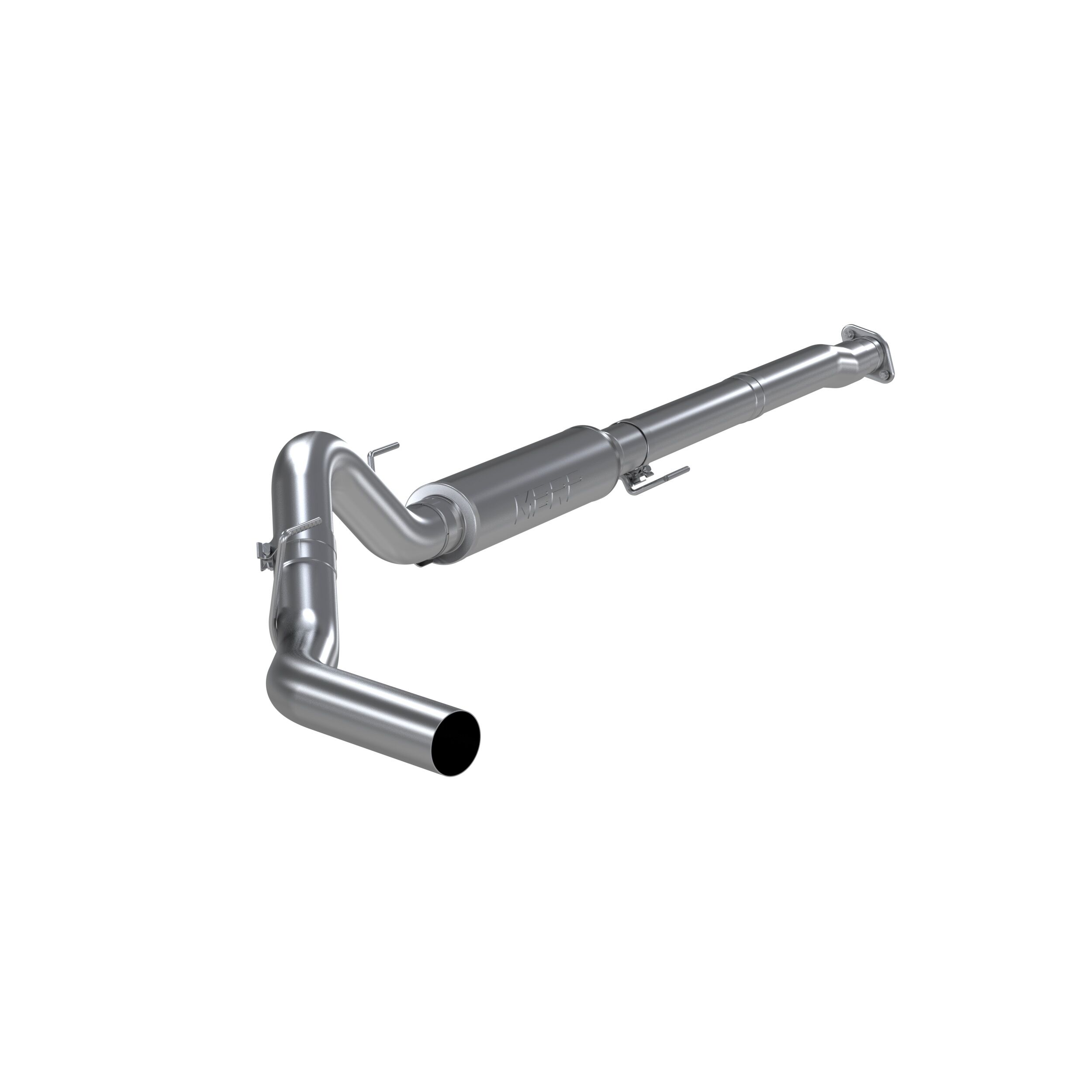 2011-2014 Ford F-150 FX2/FX4/Lariat/XL/XLT 3.5L V6 Extended Cab Pickup MBRP Exhaust 4in. Cat Back; Single Side; EcoBoost; AL - S5248P