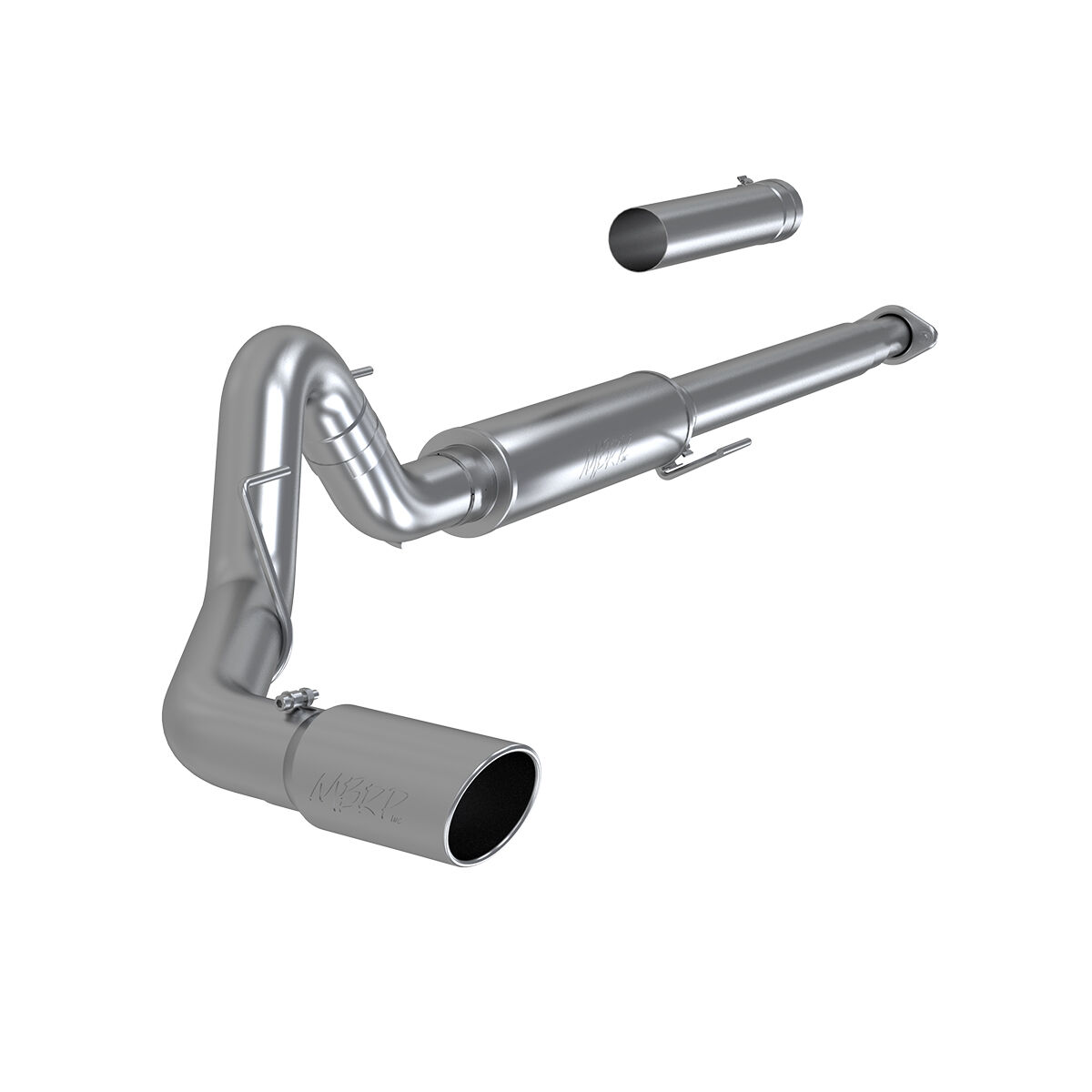 2017-2020 Ford F-150 Lariat/XL/XLT 2.7L V6 Crew Cab Pickup MBRP Exhaust 4in. Cat Back; Single; T409 - S5259409