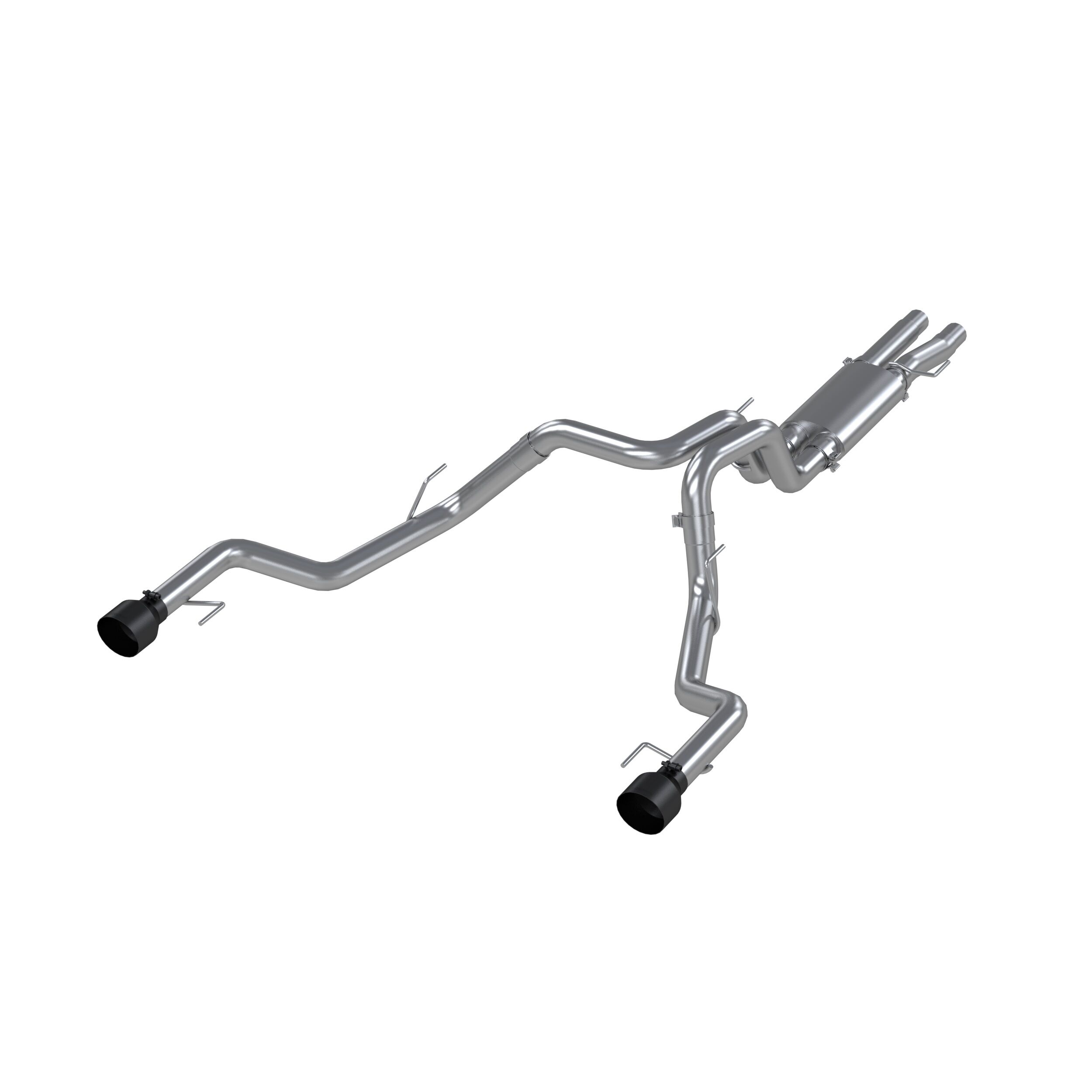 2019-2020 Ford F-150 Raptor 3.5L V6 Crew Cab Pickup MBRP Exhaust 3in. Resonator Back; Dual Rear; T409 - S5264409