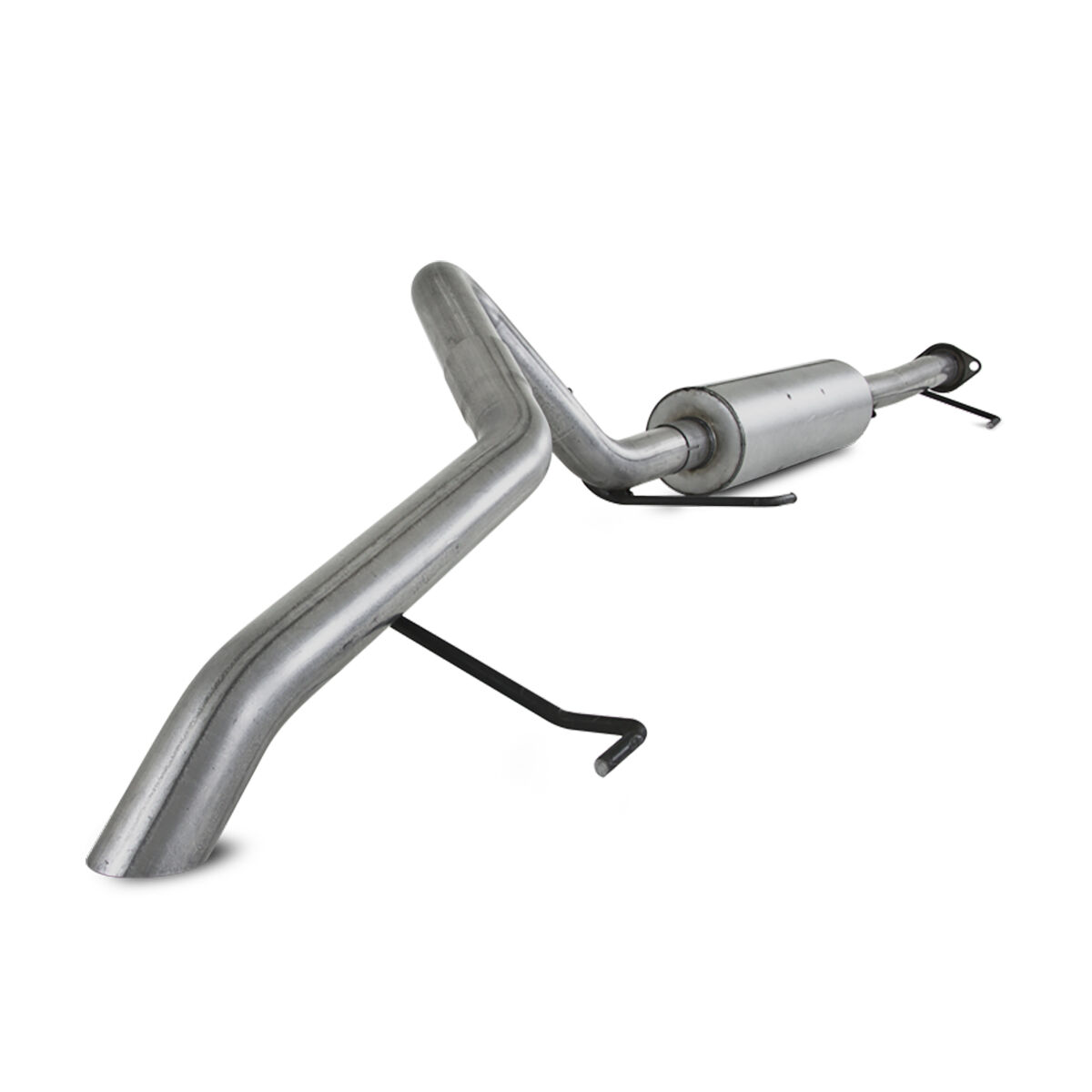 2007-2014 Toyota FJ Cruiser 4.0L V6 MBRP Exhaust 2 1/2in. Cat Back; Single Rear; Off-Road Tail; No tip; AL - S5310AL