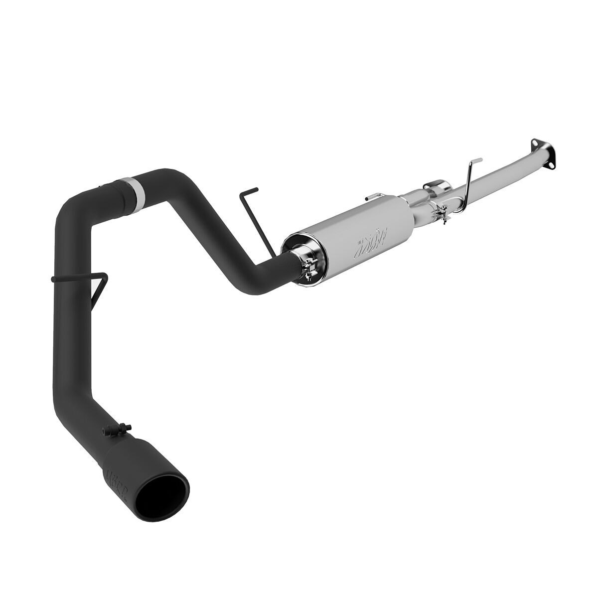 2009-2021 Toyota Tundra LTD 5.7L V8 Extended Cab Pickup MBRP Exhaust 3in. Cat Back; Single Side; Black Coated - S5314BLK