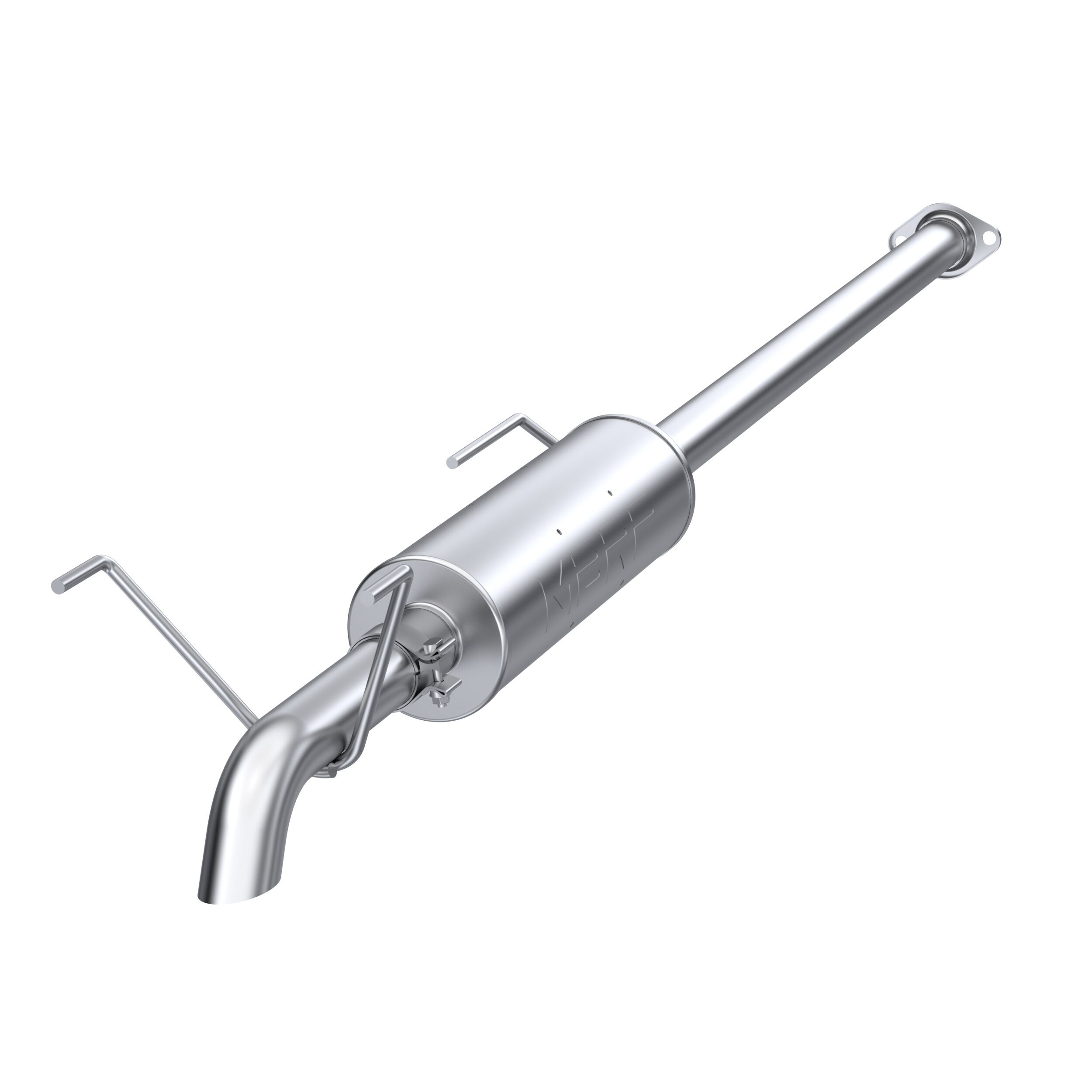 2005-2013 Toyota Tacoma Base 4.0L V6 Extended Cab Pickup MBRP Exhaust 2 1/2in. Cat Back; Turn Down; T409 - S5322409