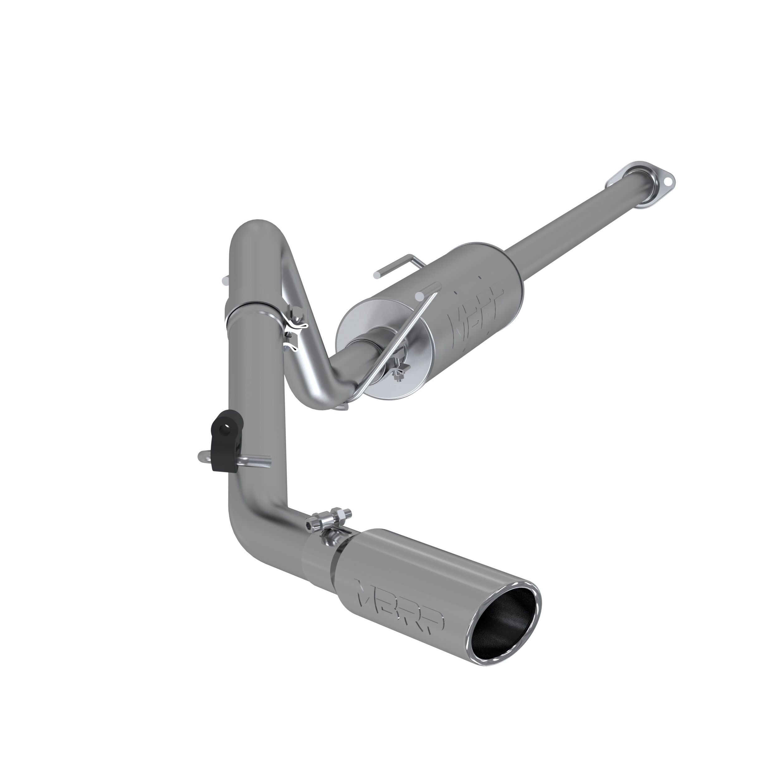 2005-2013 Toyota Tacoma Base 4.0L V6 Extended Cab Pickup MBRP Exhaust 2 1/2in. Cat Back; Single Exit; T409 - S5326409