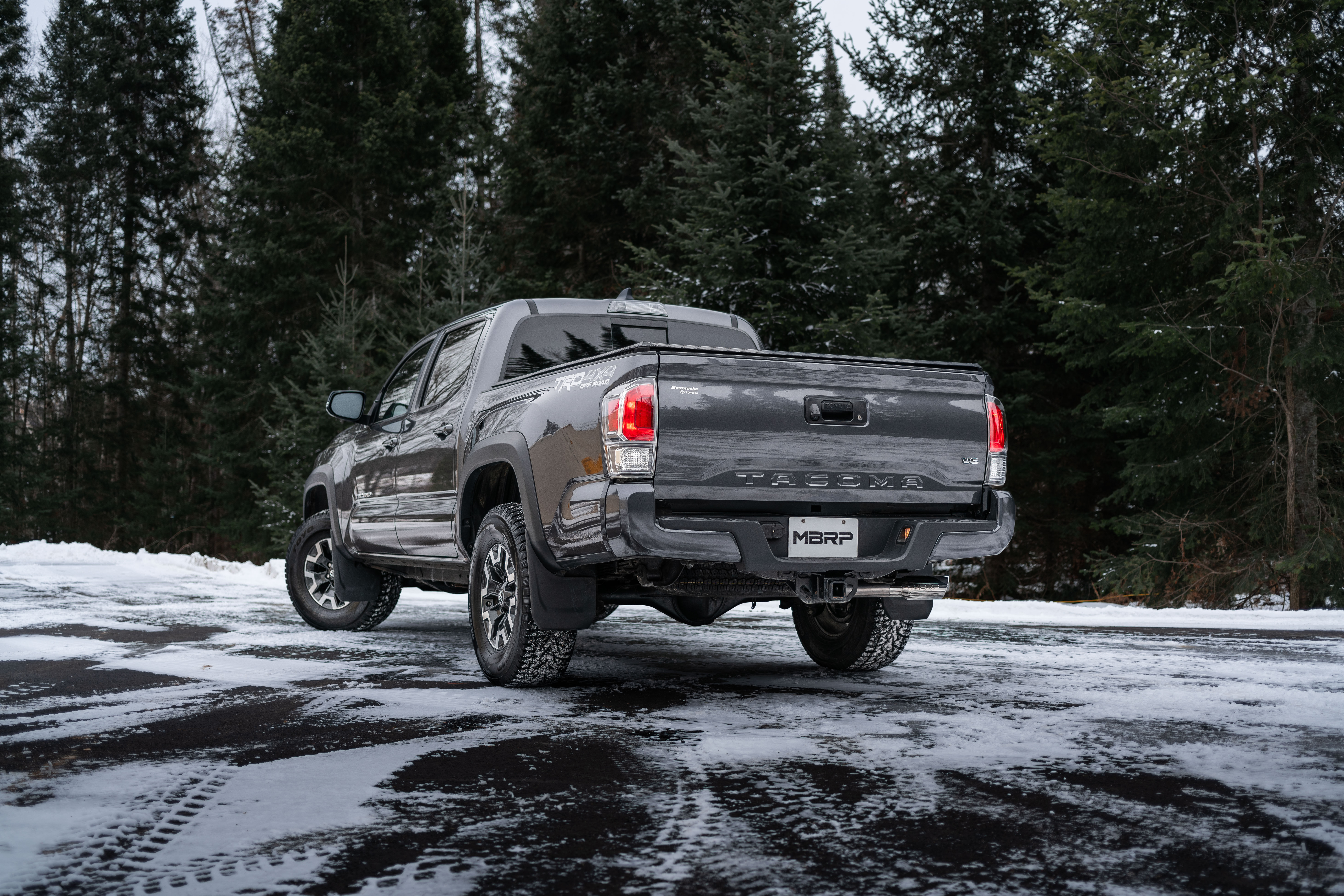 2016-2022 Toyota Tacoma SR/SR5/TRD Off-Road/TRD Sport 3.5L V6 Extended Cab Pickup MBRP Exhaust 3"; Cat Back; Single Side Exit; T409