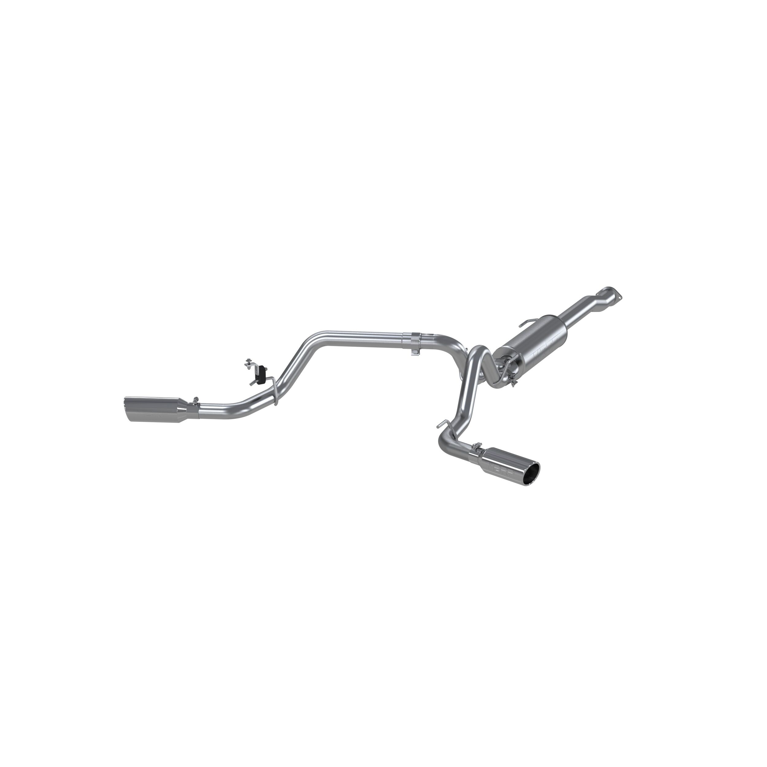 2016-2020 Toyota Tacoma SR/SR5/TRD Off-Road 3.5L V6 Crew Cab Pickup MBRP Exhaust 3"; Cat Back; Dual Split Side; AL - S5340AL