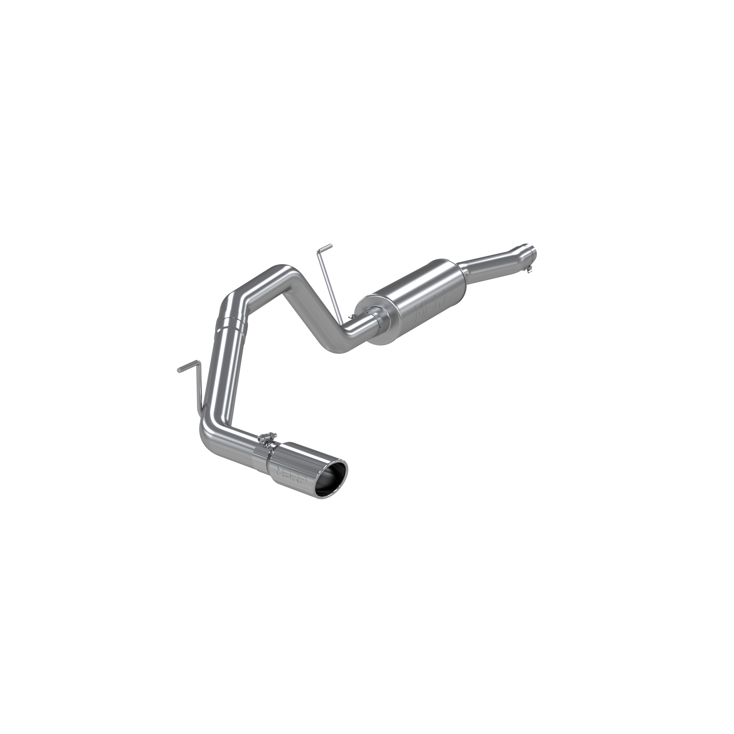 2004-2006 Nissan Titan 5.6L V8 MBRP Exhaust S5400AL 3in. Cat-Back; Single Side Exit; AL - S5400AL