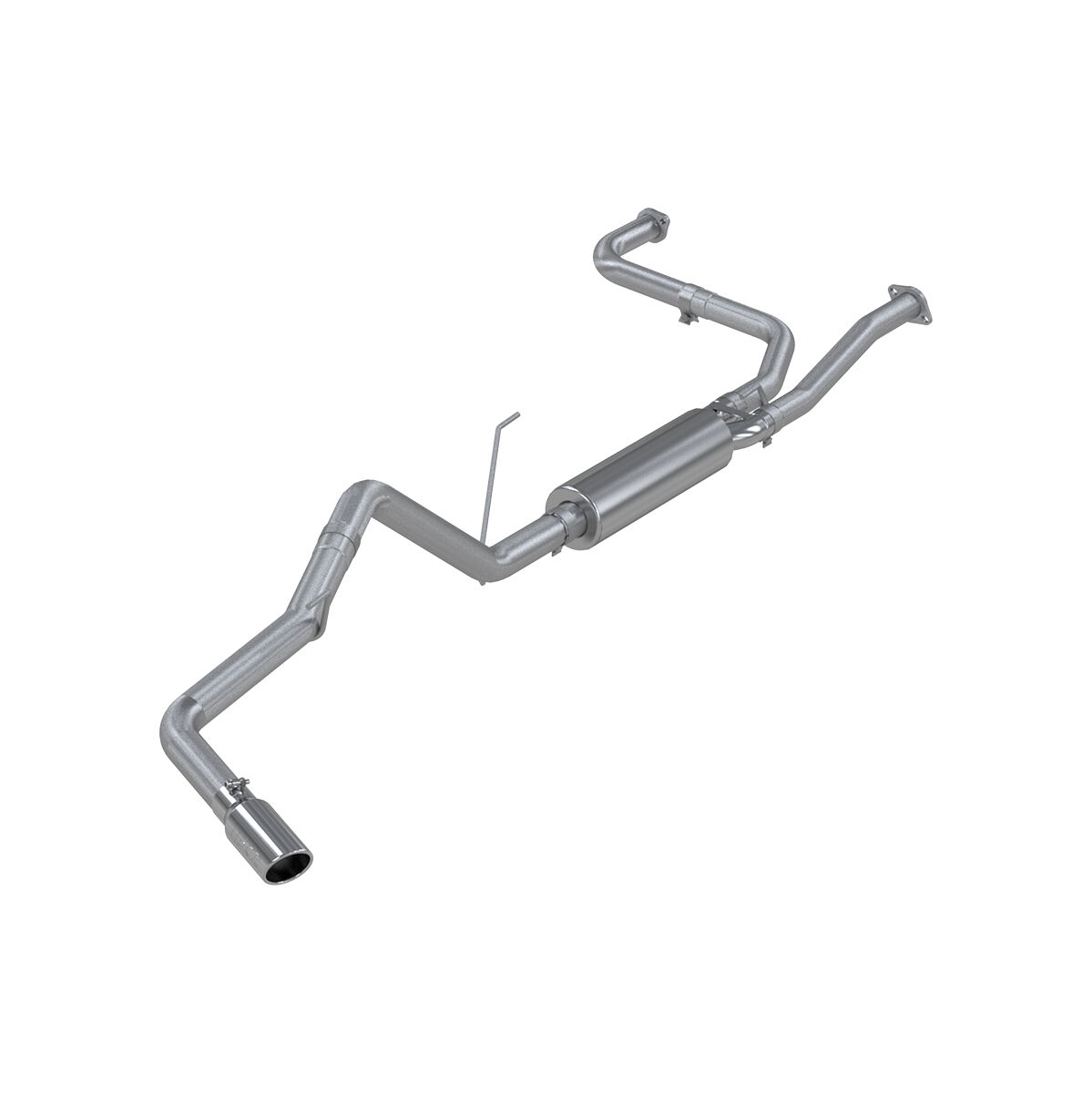 2009-2019 Nissan Frontier PRO-4X 4.0L V6 Extended Cab Pickup MBRP Exhaust 3in. Cat Back; Single Side; T409 - S5406409