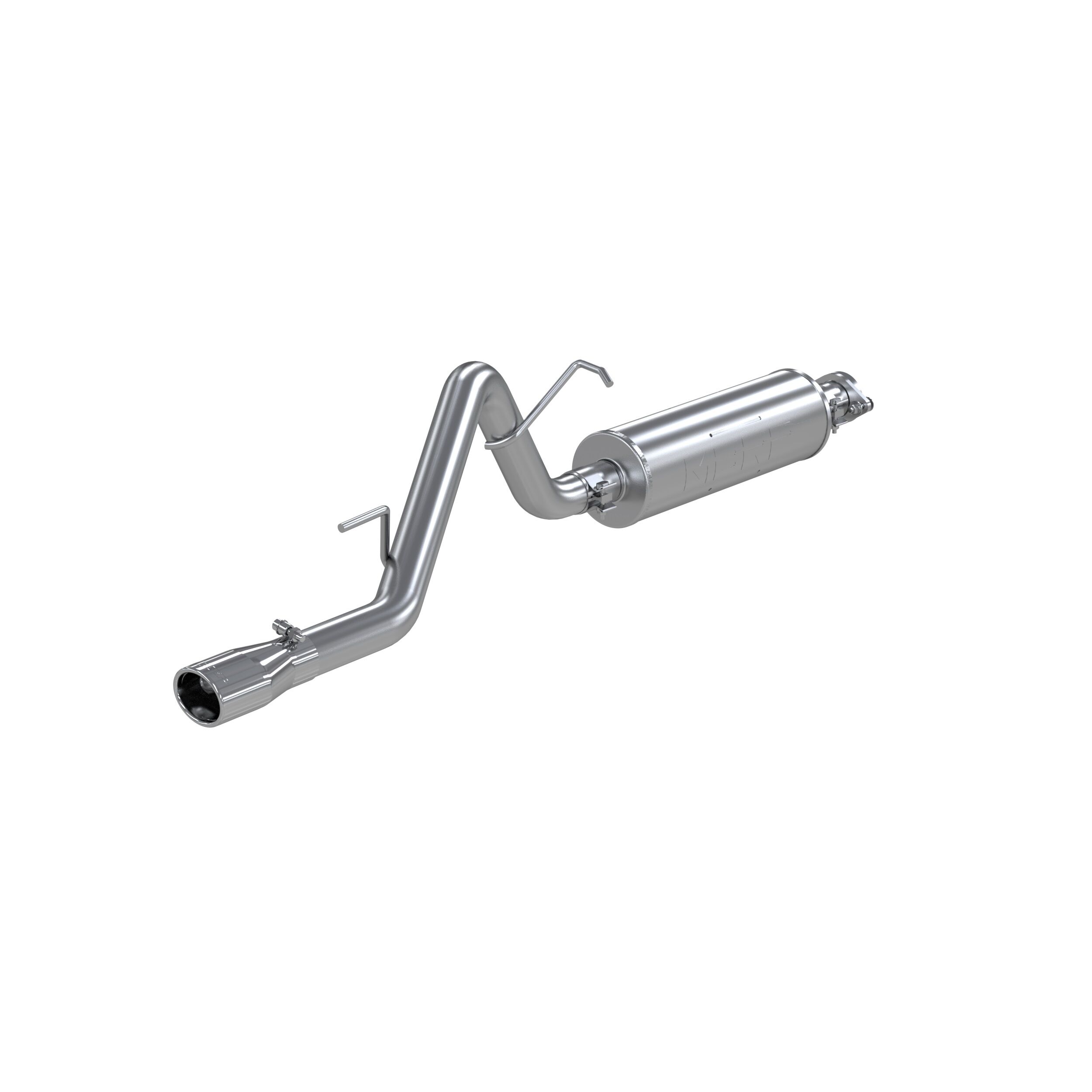 2002-2004 Jeep Liberty MBRP Exhaust 2 1/2in. Cat Back; Single Side; AL - S5510AL