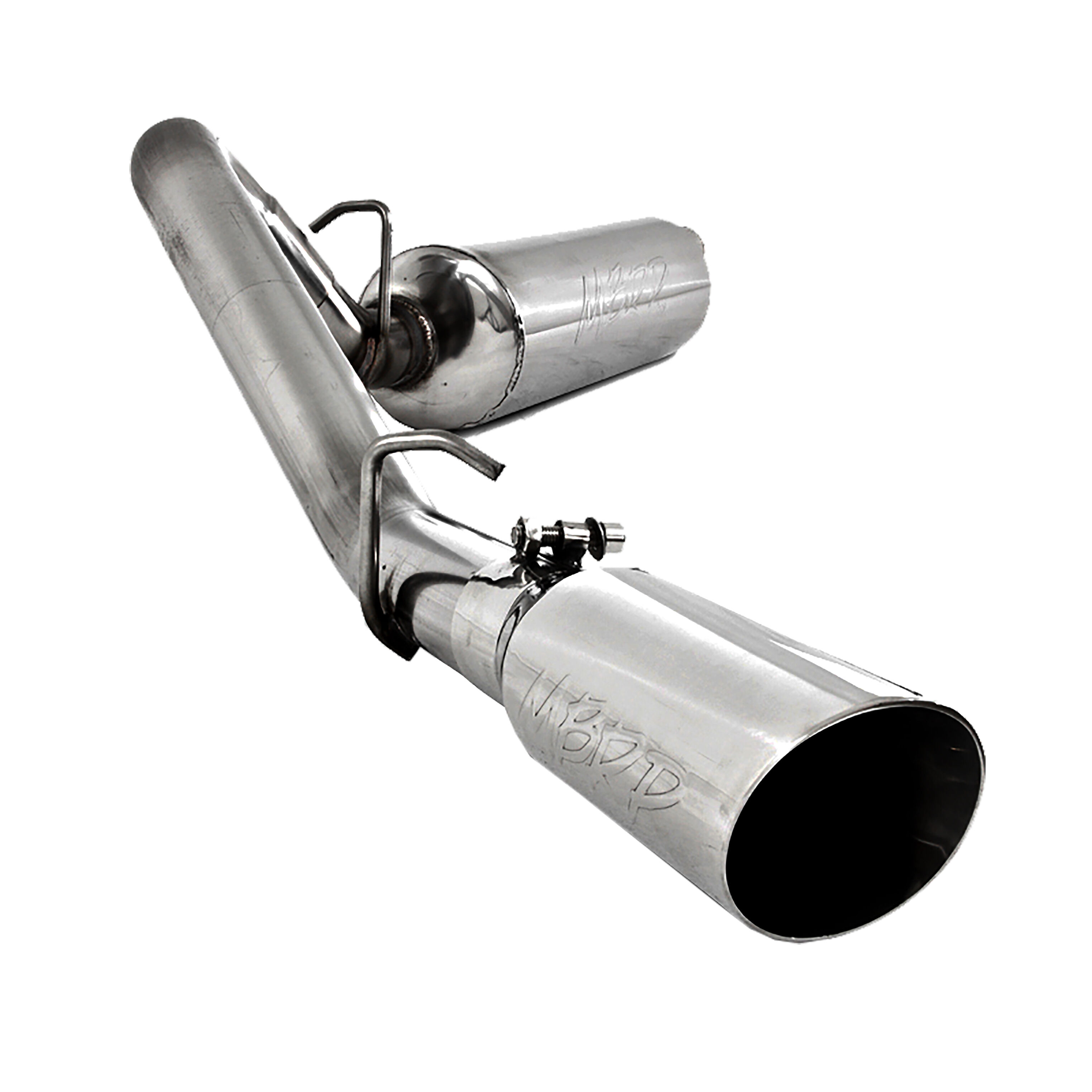 1997-1999 Jeep TJ MBRP Exhaust 2 1/2in. Cat Back; Single Side; T409 - S5512409