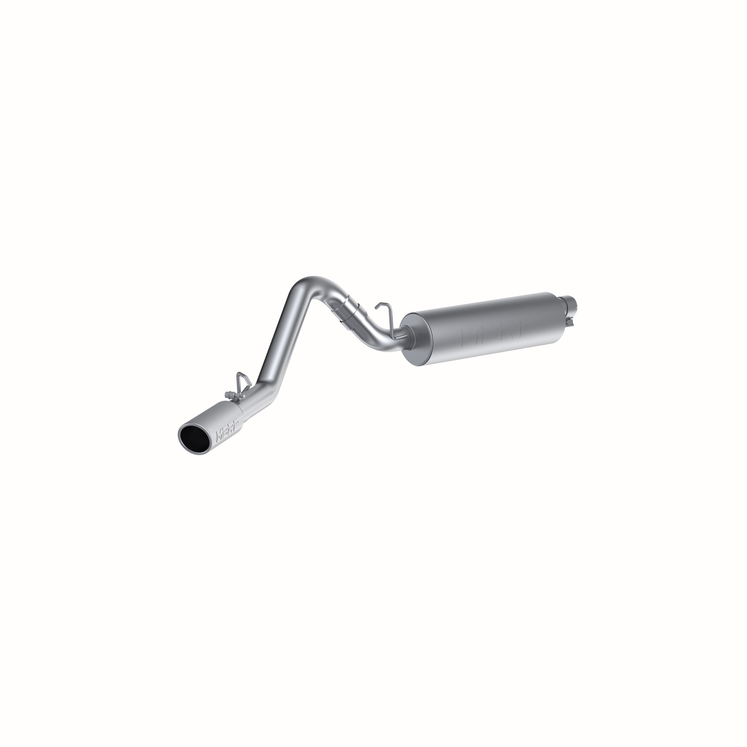 1997-1999 Jeep TJ MBRP Exhaust 2 1/2in. Cat Back; Single Side; AL - S5512AL