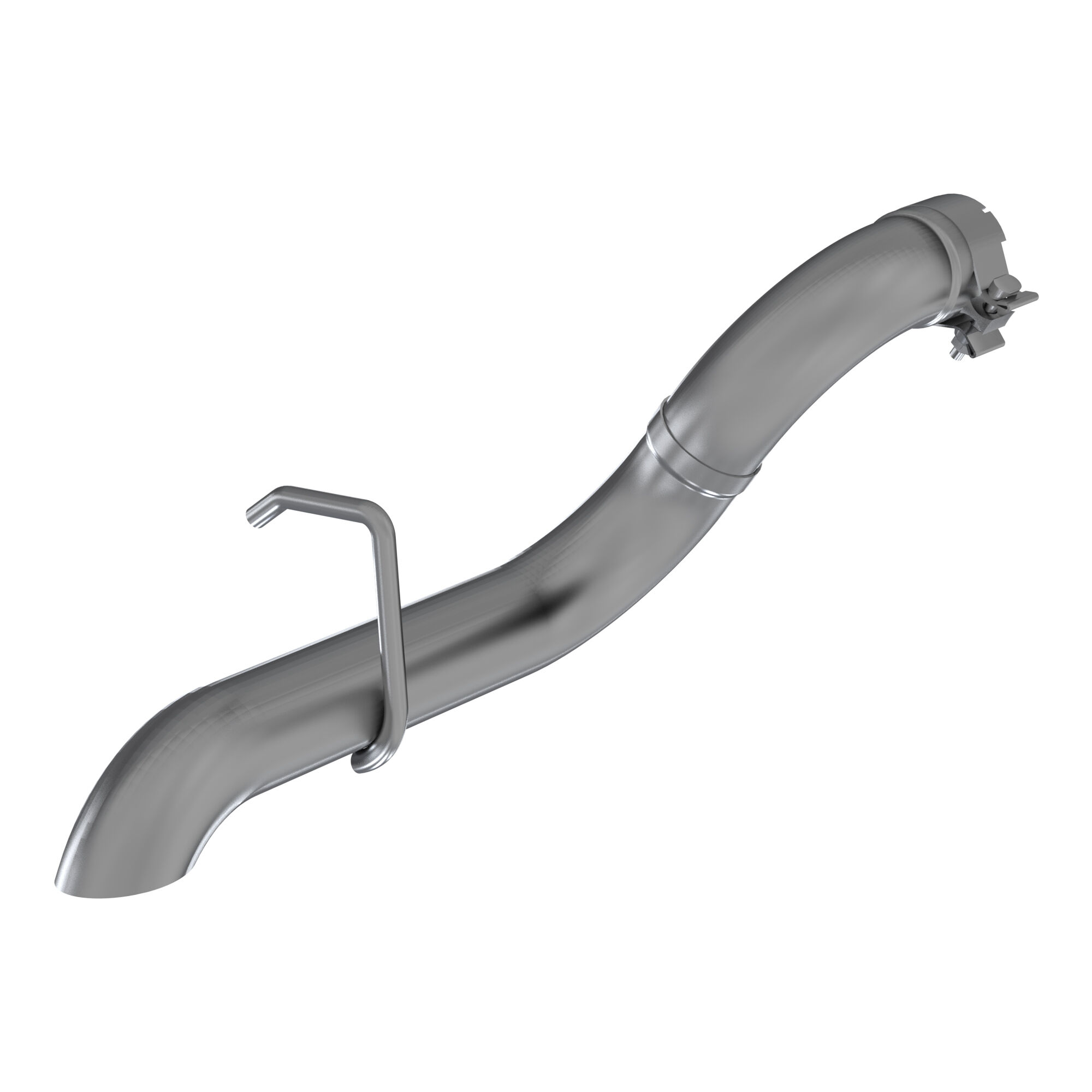 2018-2021 Jeep Wrangler Rubicon 3.6L V6 Sport Utility 2DR MBRP Exhaust S5527409 2.5in. Axle-Back; High Clearance; Single Rear Exit; Race Version; T409 - S5527409