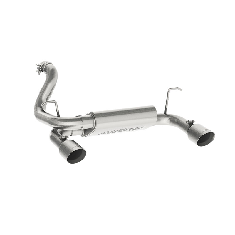 2018-2019 Jeep Wrangler Rubicon/Sport/Sport S/UNLTD Rubicon/UNLTD Sahara/UNLTD Sport/UNLTD Sport S 3.6L V6 MBRP Exhaust 2 1/2" Axle Back