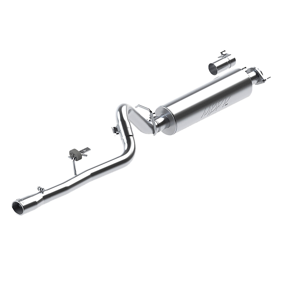 1988-2001 Jeep Cherokee MBRP Exhaust 2 1/2in. Cat Back; Single; T409 - S5534409
