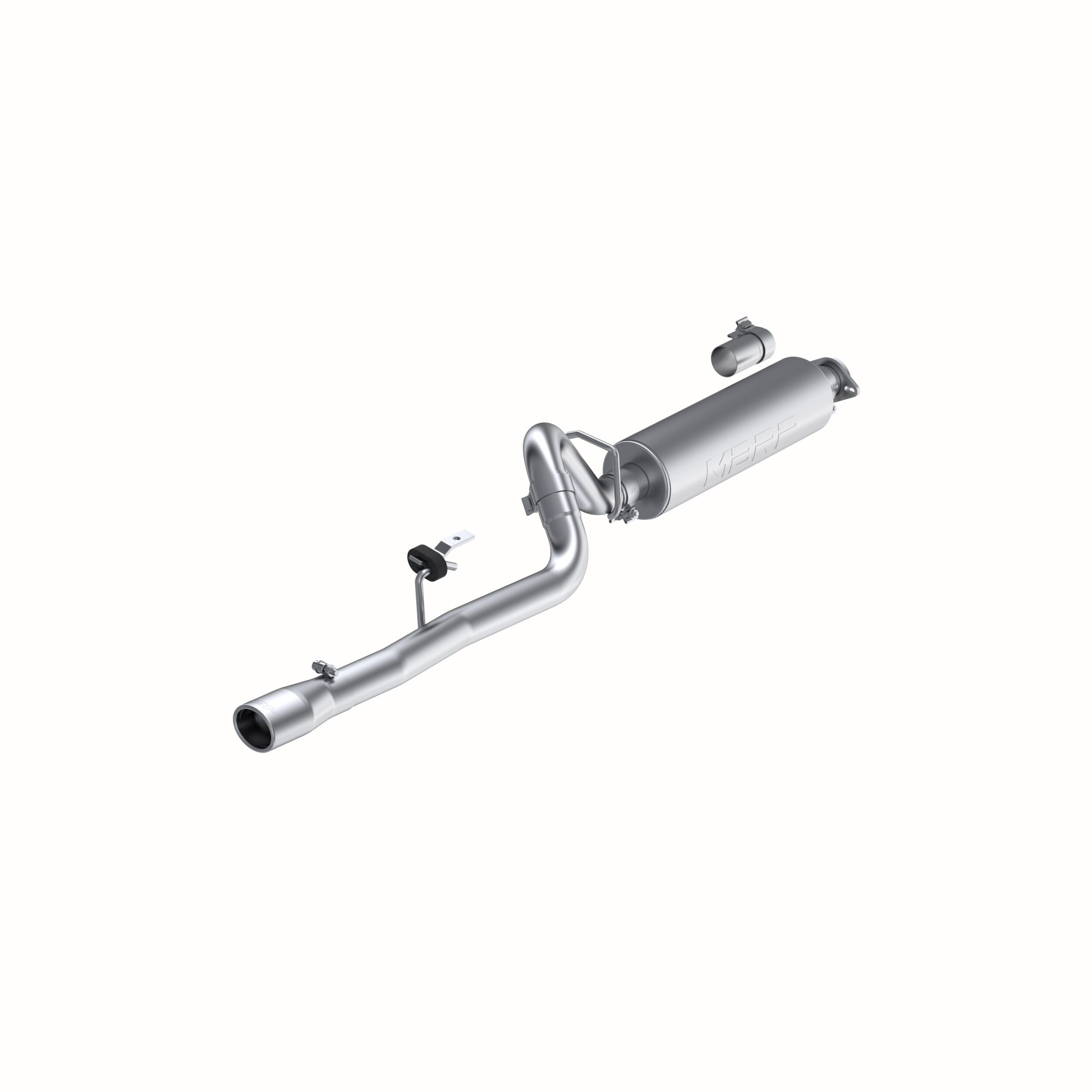 1988-2001 Jeep Cherokee MBRP Exhaust 2 1/2in. Cat Back; Single; AL - S5534AL