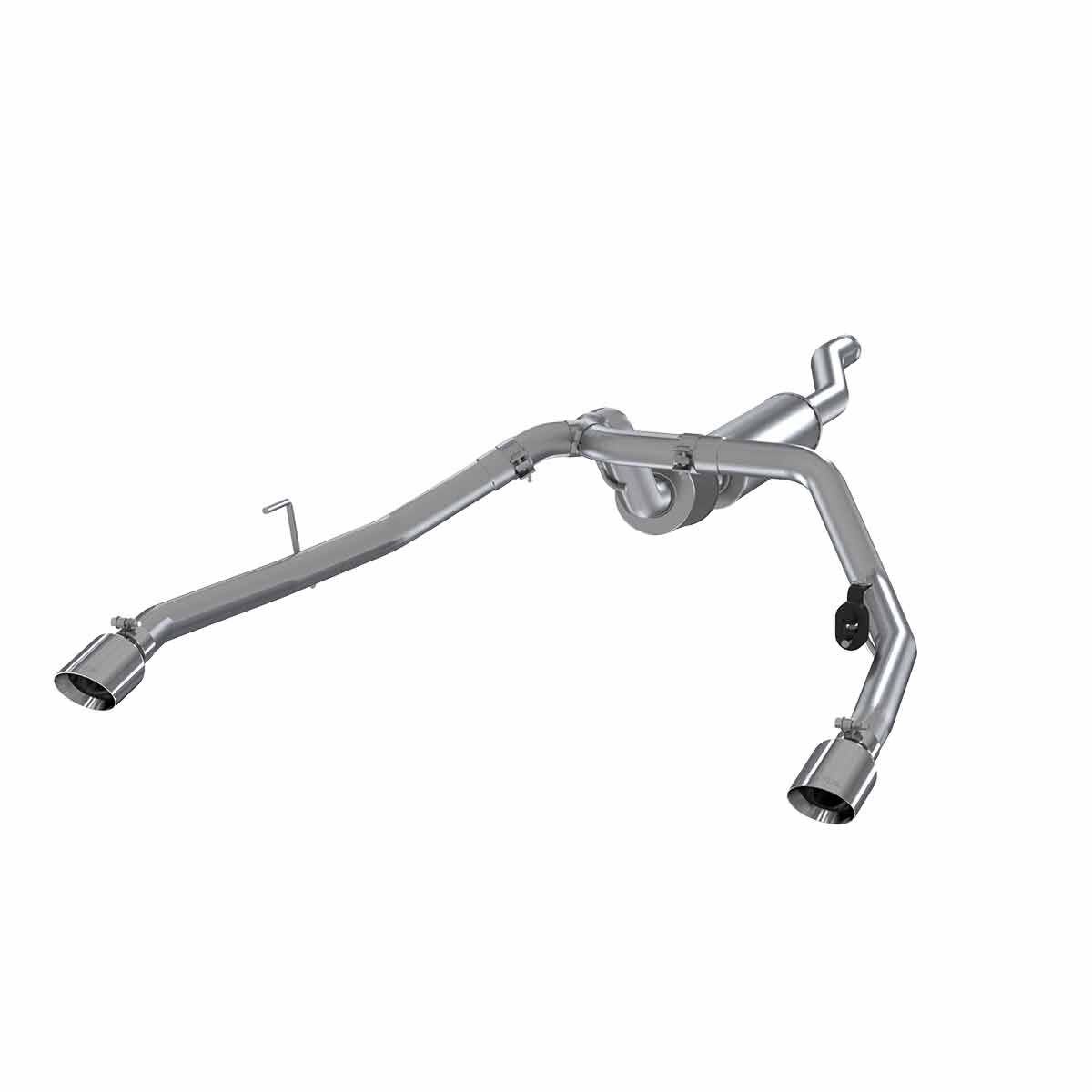 2020-2021 Jeep Gladiator Overland/Rubicon/Sport/Sport S 3.6L V6 MBRP Exhaust 2.5" Cat Back
