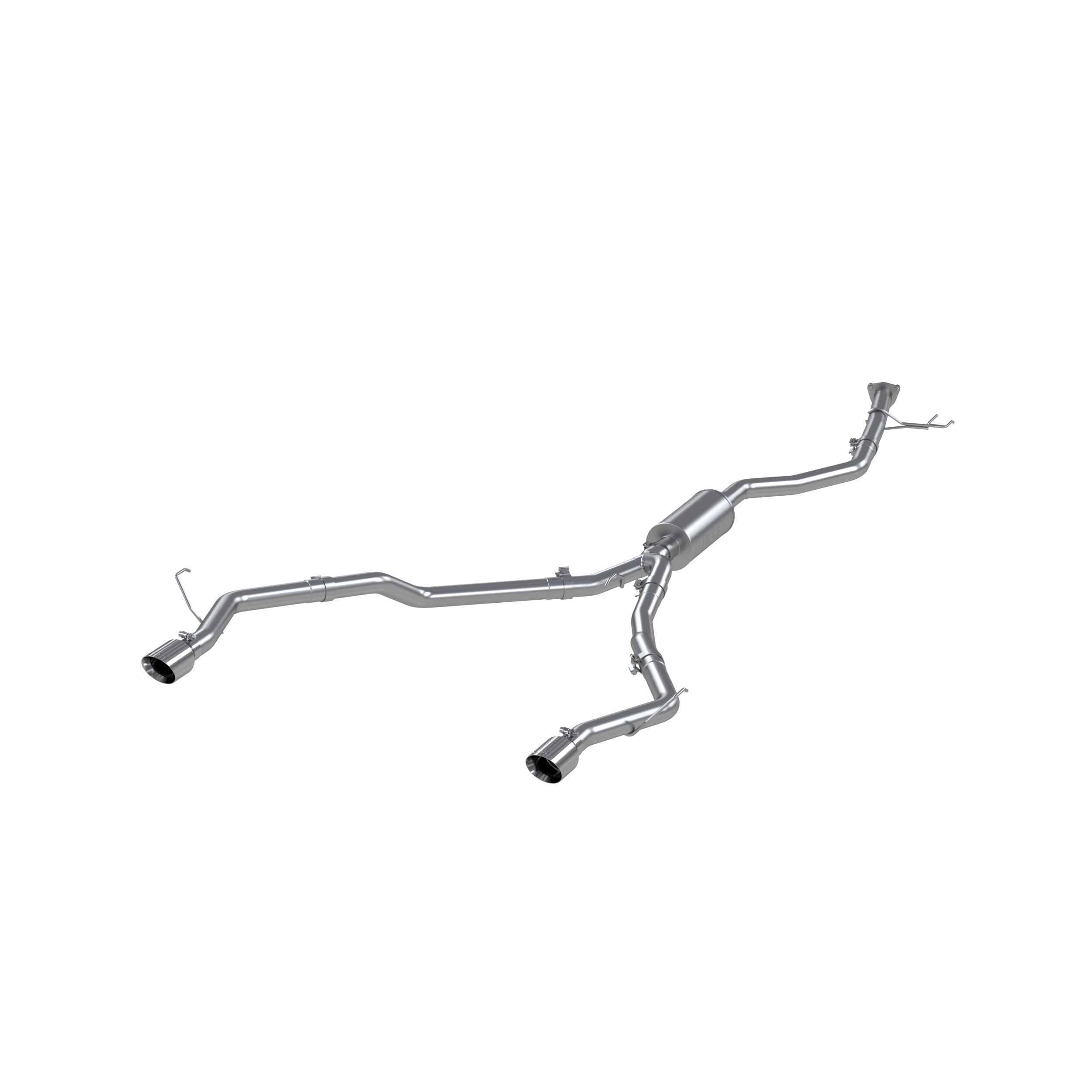 2021-2022 Honda Ridgeline Black Edition/EX-L/RTL/RTL-E/Sport/Touring 3.5L V6 MBRP Exhaust 2 1/2in. Cat Back; Dual Split Rear; AL - S5901AL