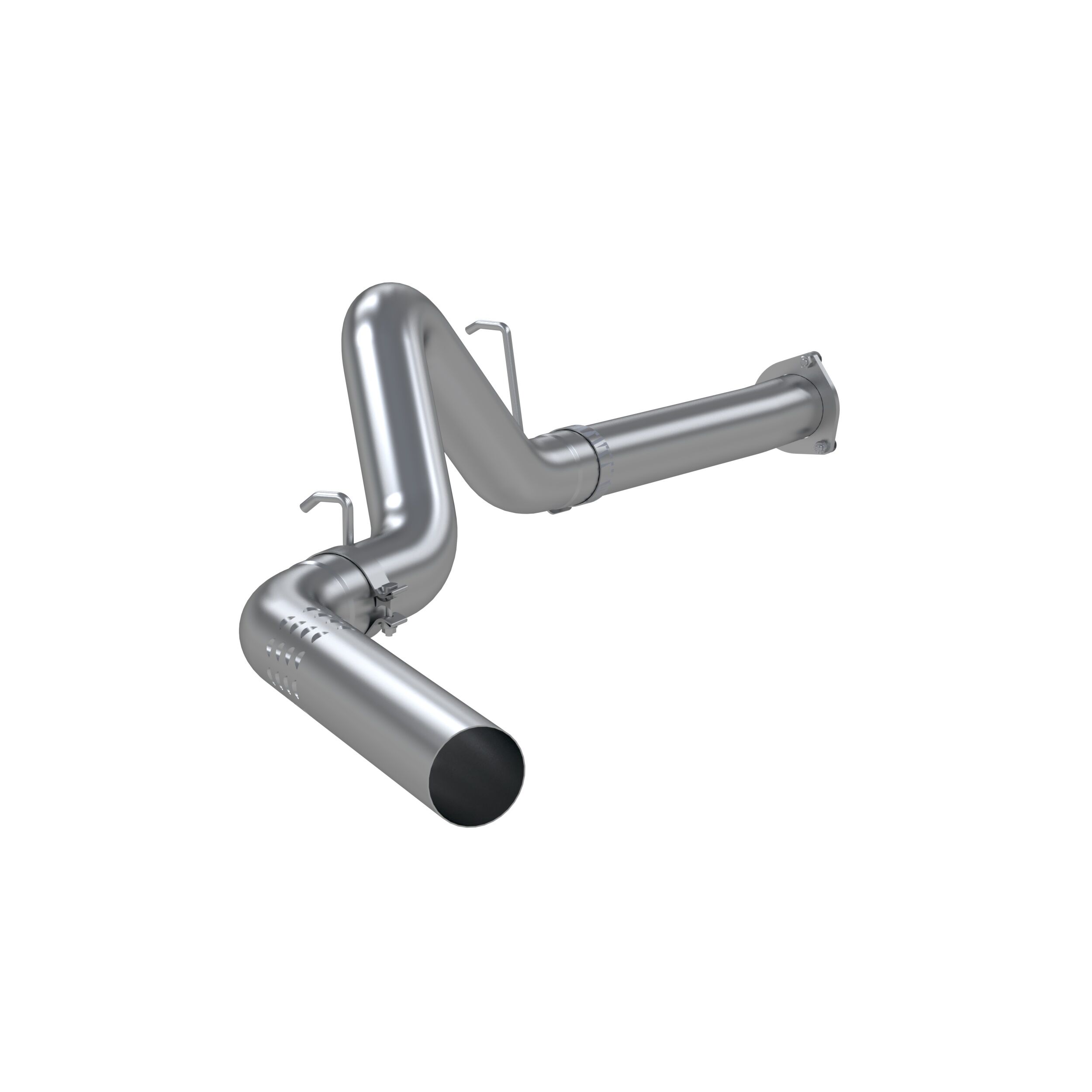 2007-2010 GMC Sierra 2500 HD 6.6L V8 Crew Cab Pickup MBRP Exhaust 4in. Filter Back; Single Side - S6026P