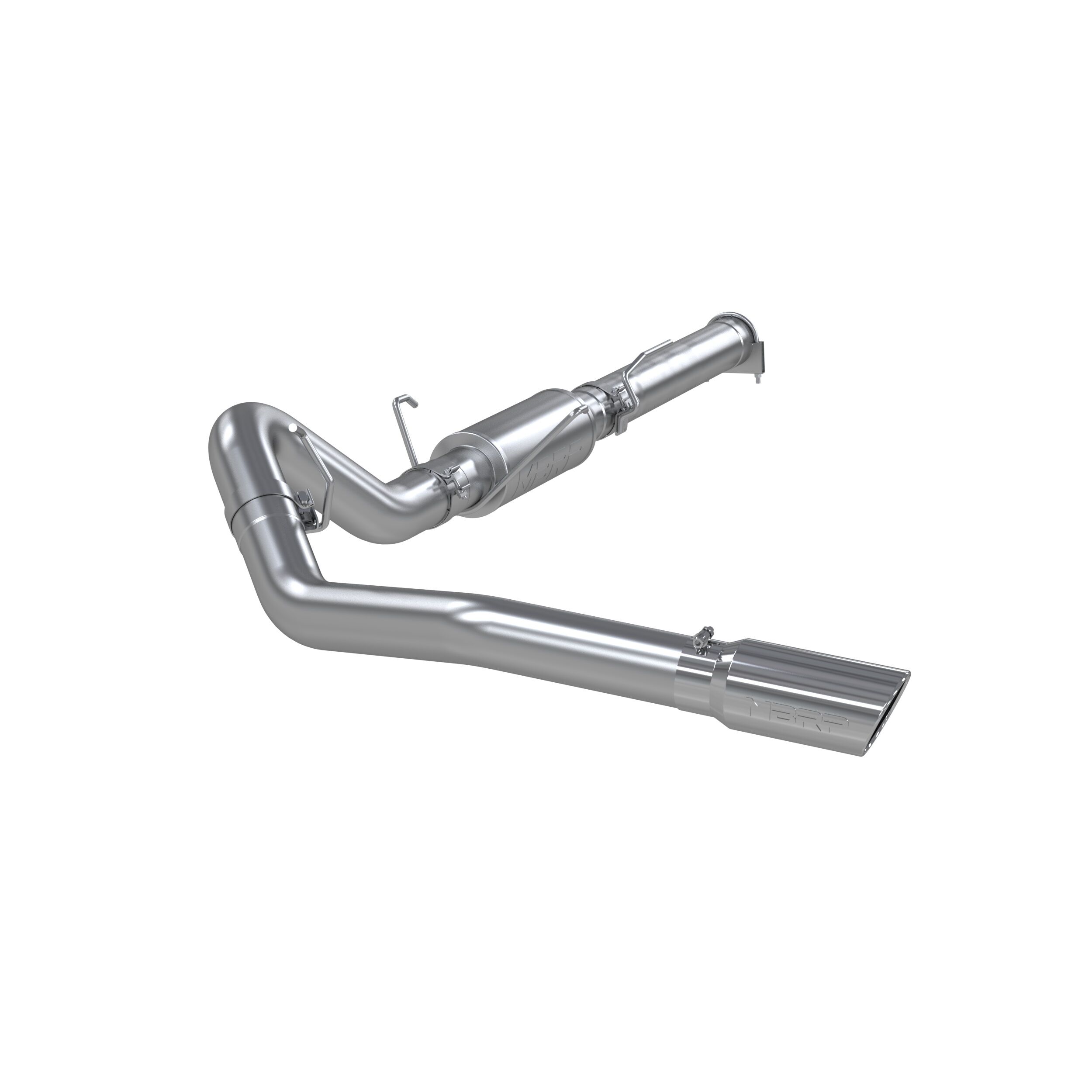 2006-2007 Dodge Ram 2500 Laramie/SLT 5.9L L6 Extended Crew Cab Pickup MBRP Exhaust 4in. Cat Back; Single Side Exit; T409 - S6108409