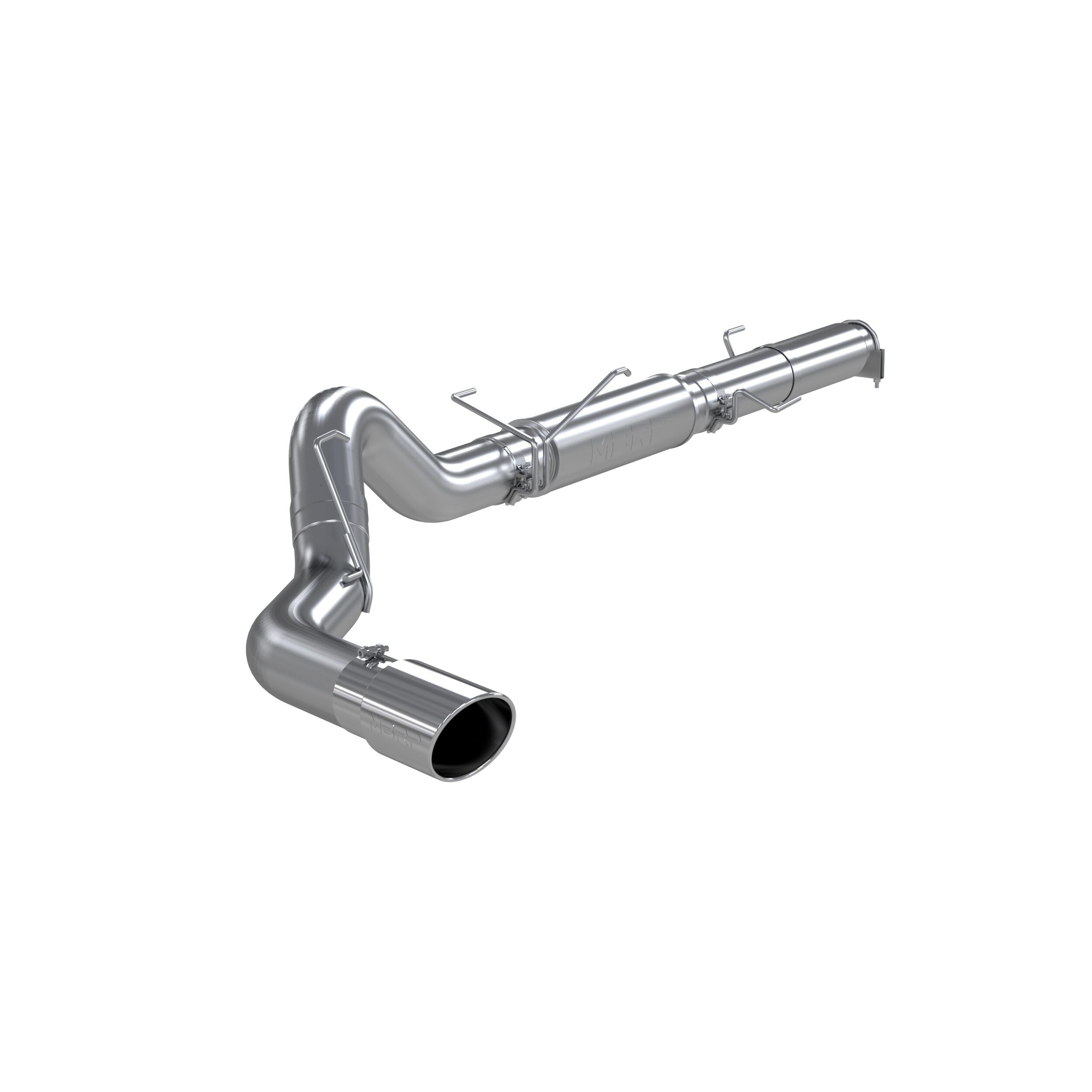2006-2007 Dodge Ram 2500 Laramie/SLT 5.9L L6 Crew Cab Pickup MBRP Exhaust 5in. Cat Back; Single Side Exit; AL - S61180AL
