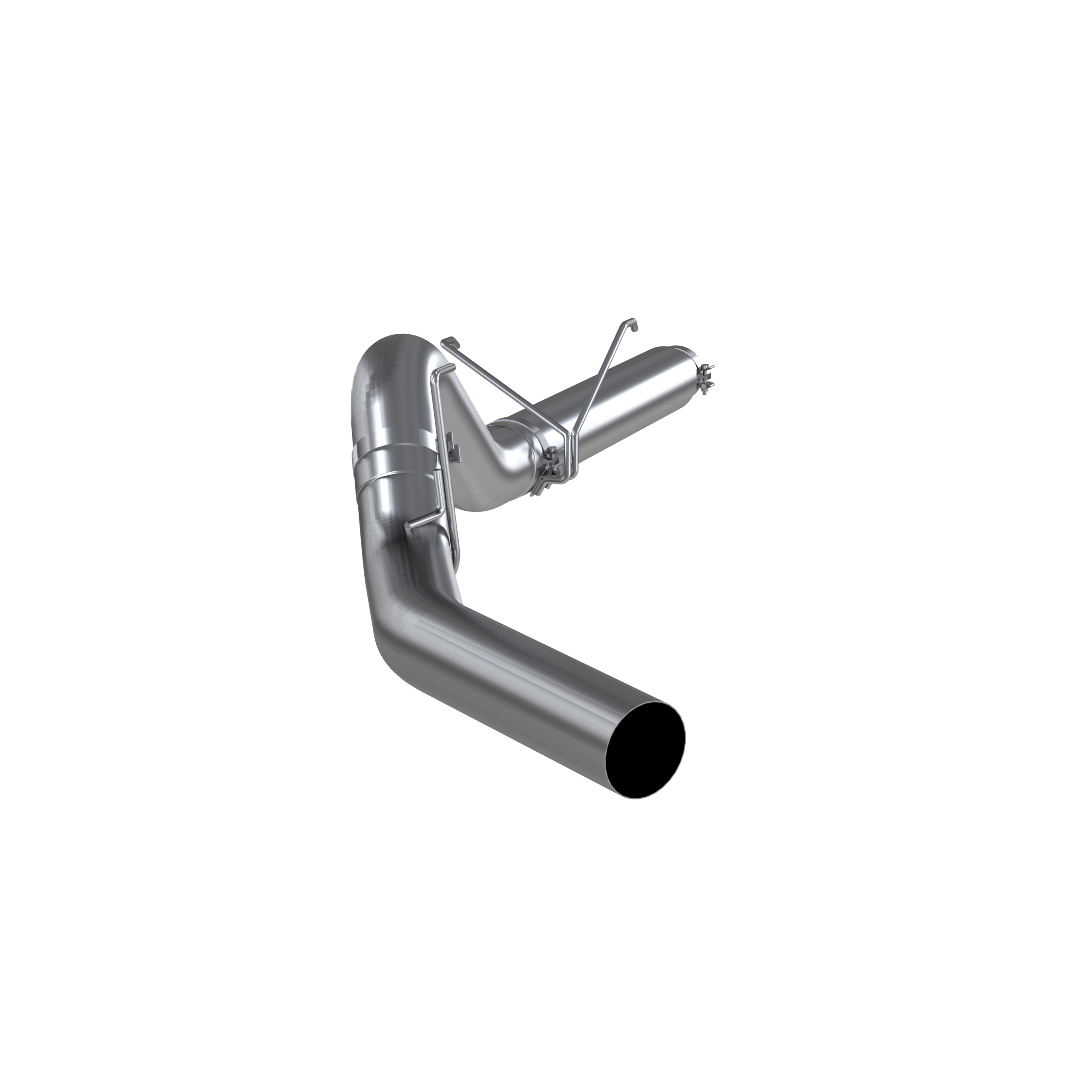 2008-2010 Dodge Ram 2500 Laramie/SLT/ST/SXT 6.7L L6 MBRP Exhaust 5in. Filter Back; Single Side; No Muffler; AL - S61340PLM