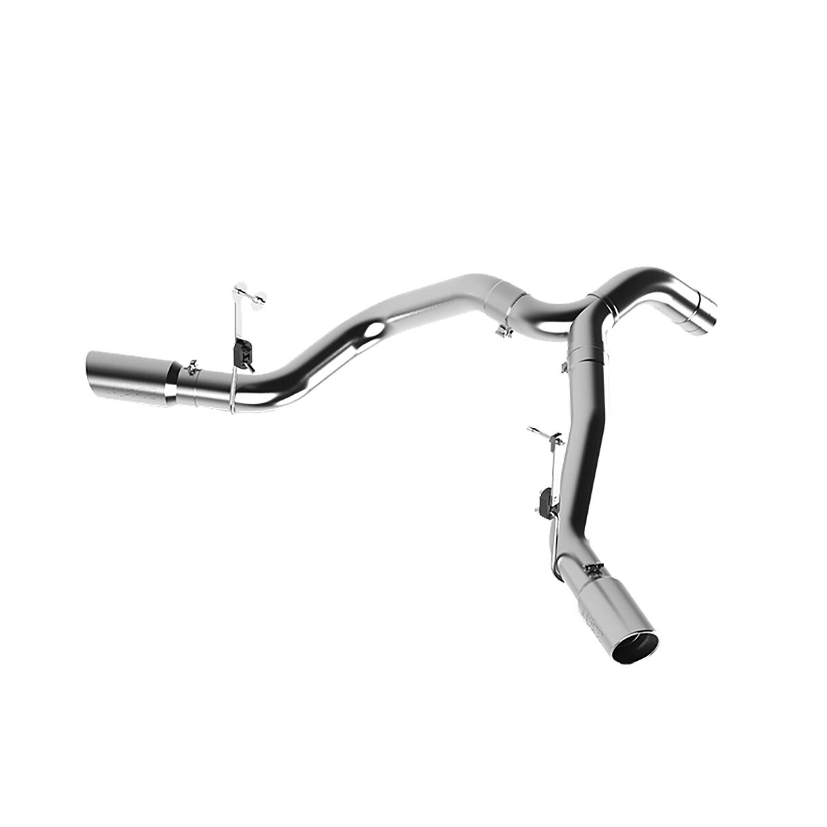 2013-2016 Ram 3500 Big Horn/Laramie/Laramie Longhorn/SLT 6.7L L6 Extended Crew Cab Pickup MBRP Exhaust 4in. Filter Back; Cool Duals (TM); AL - S6168AL