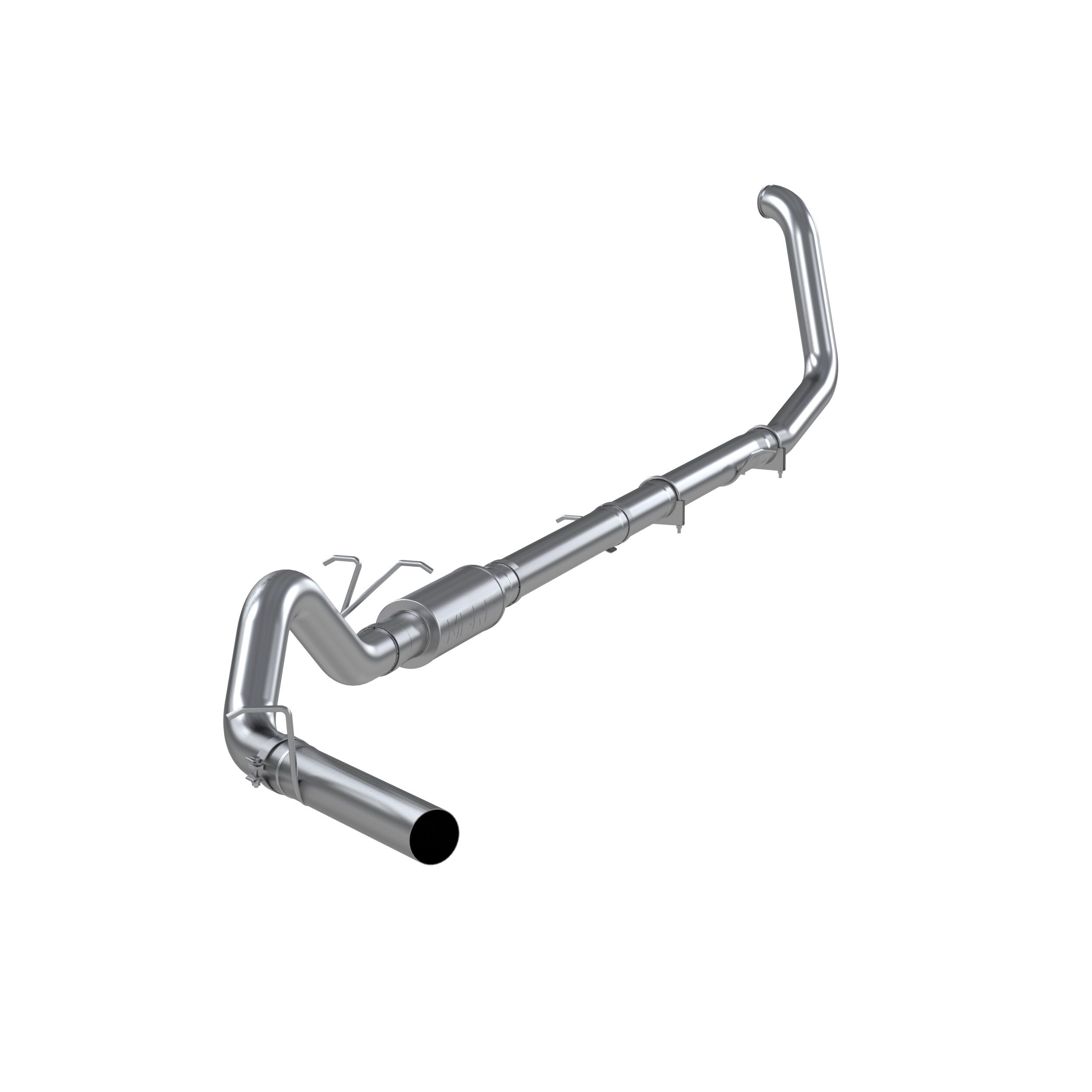 1999-2003 Ford F-350 Super Duty 7.3L V8 Crew Cab Pickup MBRP Exhaust 4in. Turbo Back; Single Side - S6200P