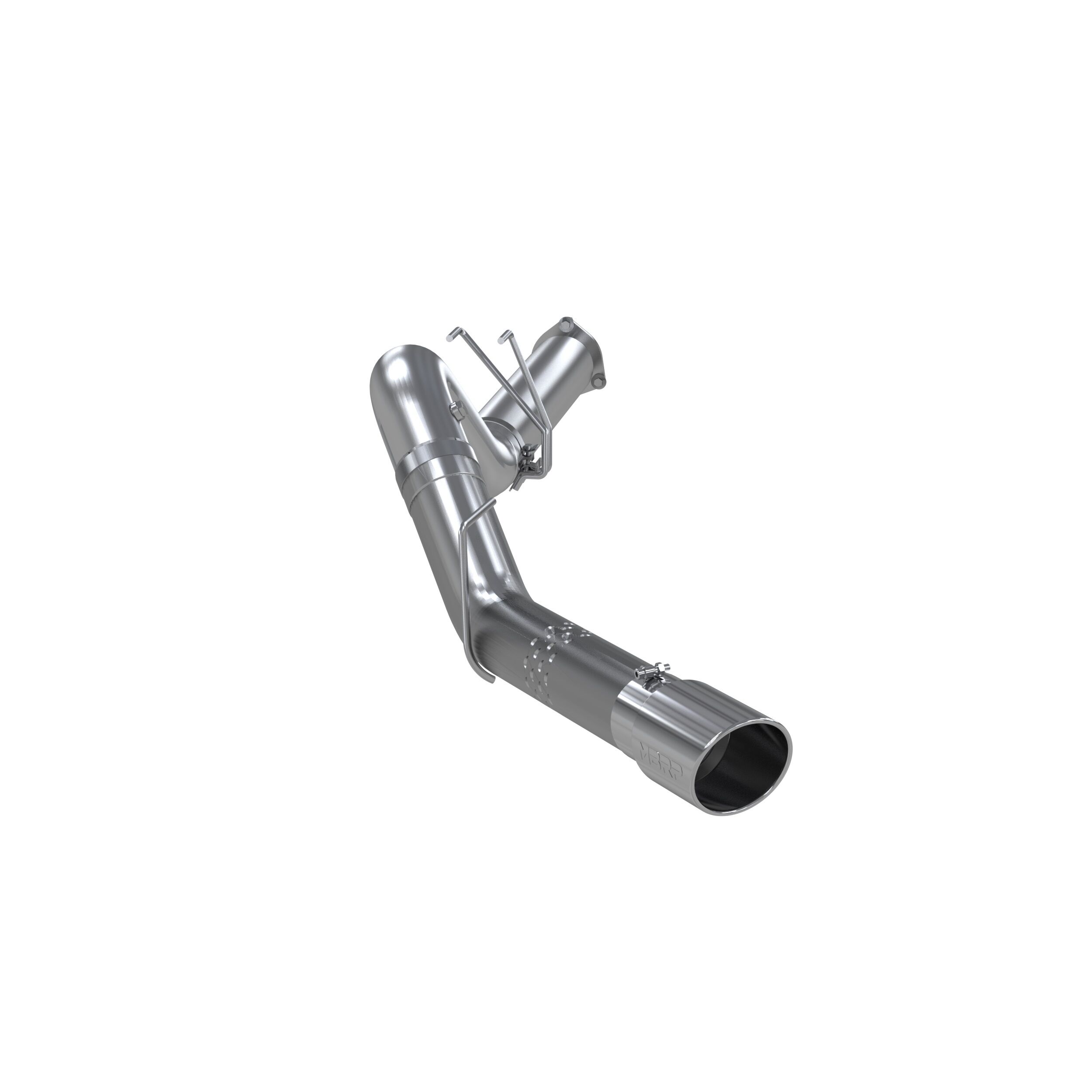 2011-2016 Ford F-250 Super Duty 6.7L V8 Crew Cab Pickup MBRP Exhaust 5in. Filter Back; Single Side Exit; AL - S62530AL