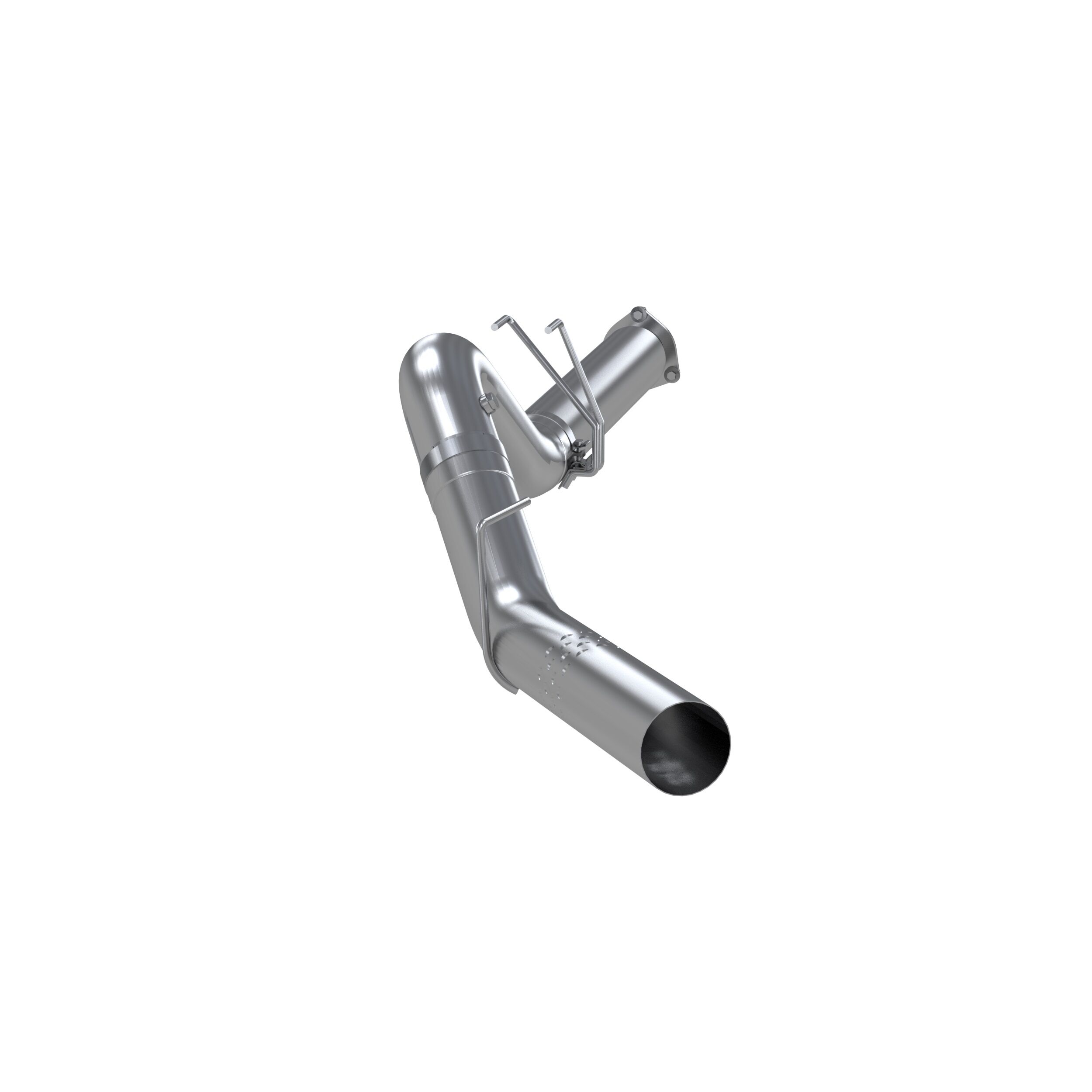 2011-2016 Ford F-250 Super Duty 6.7L V8 Crew Cab Pickup MBRP Exhaust 5in. Filter Back; Single Side Exit; No Muffler; AL - S62530PLM