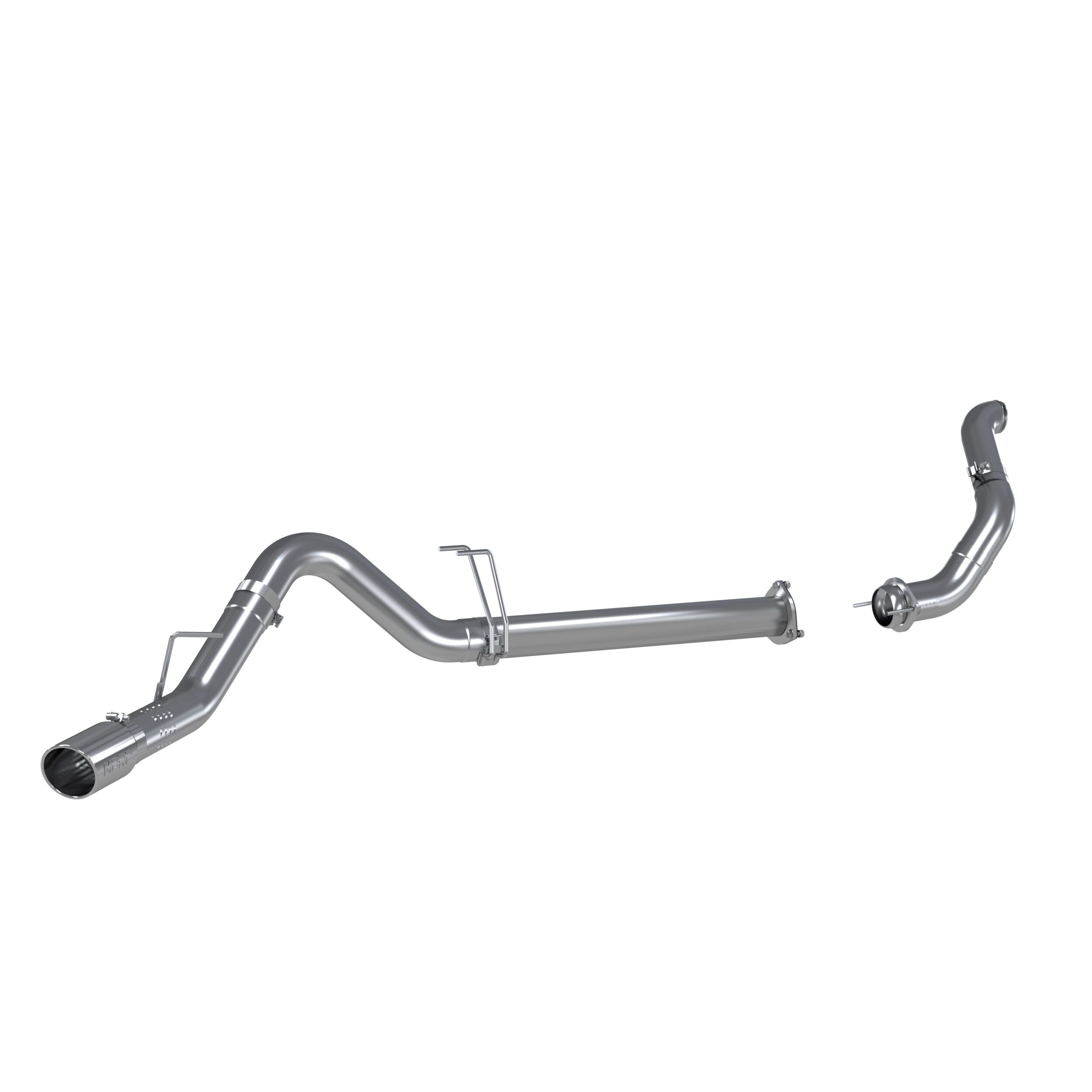 2011-2014 Ford F-250 Super Duty 6.7L V8 Crew Cab Pickup MBRP Exhaust 4in. Filter Back; Single Side Exit; AL - S6284AL