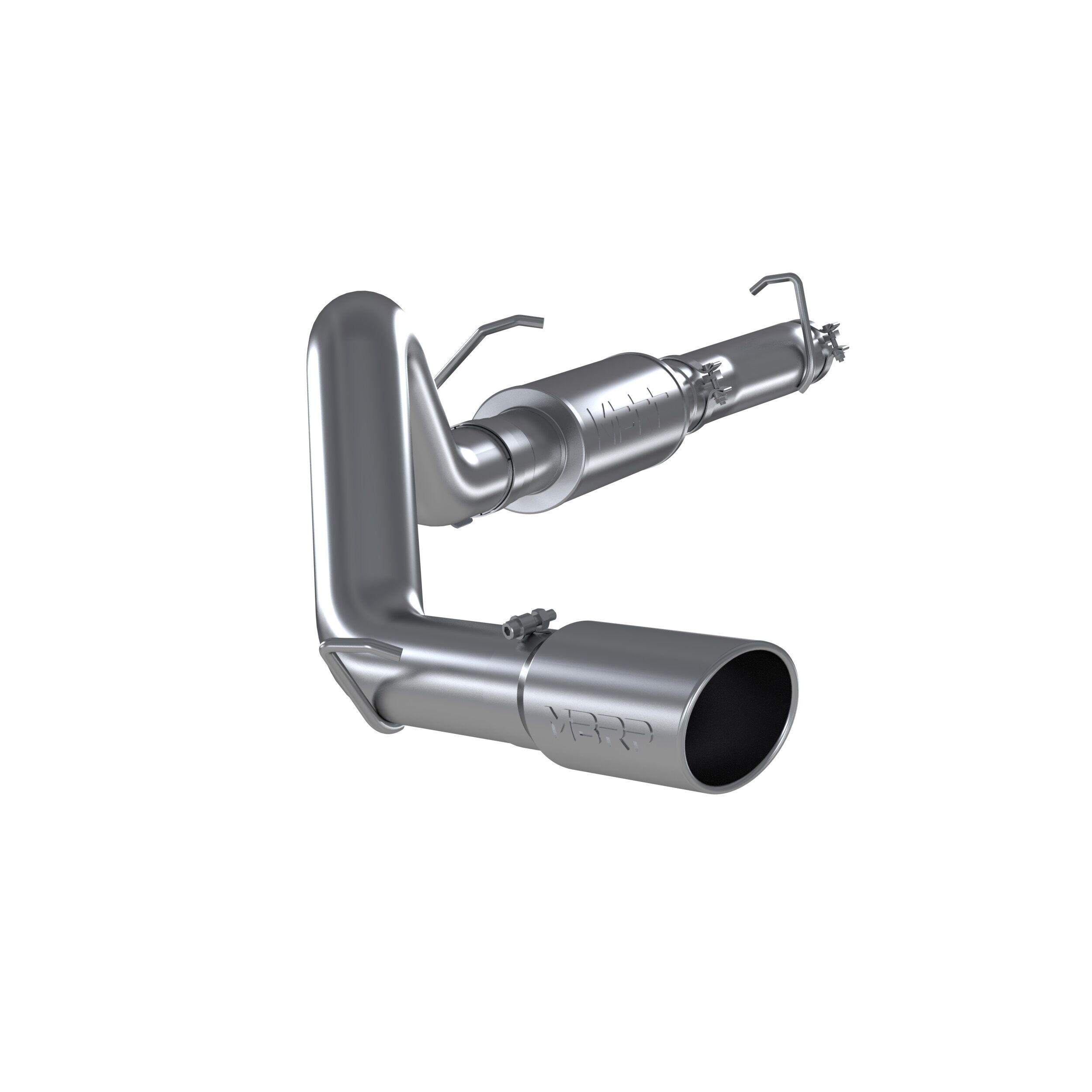 2004-2007 Ford E-350 Super Duty 6.0L V8 MBRP Exhaust 4in. Cat Back; Single Side Exit; AL - S6285AL