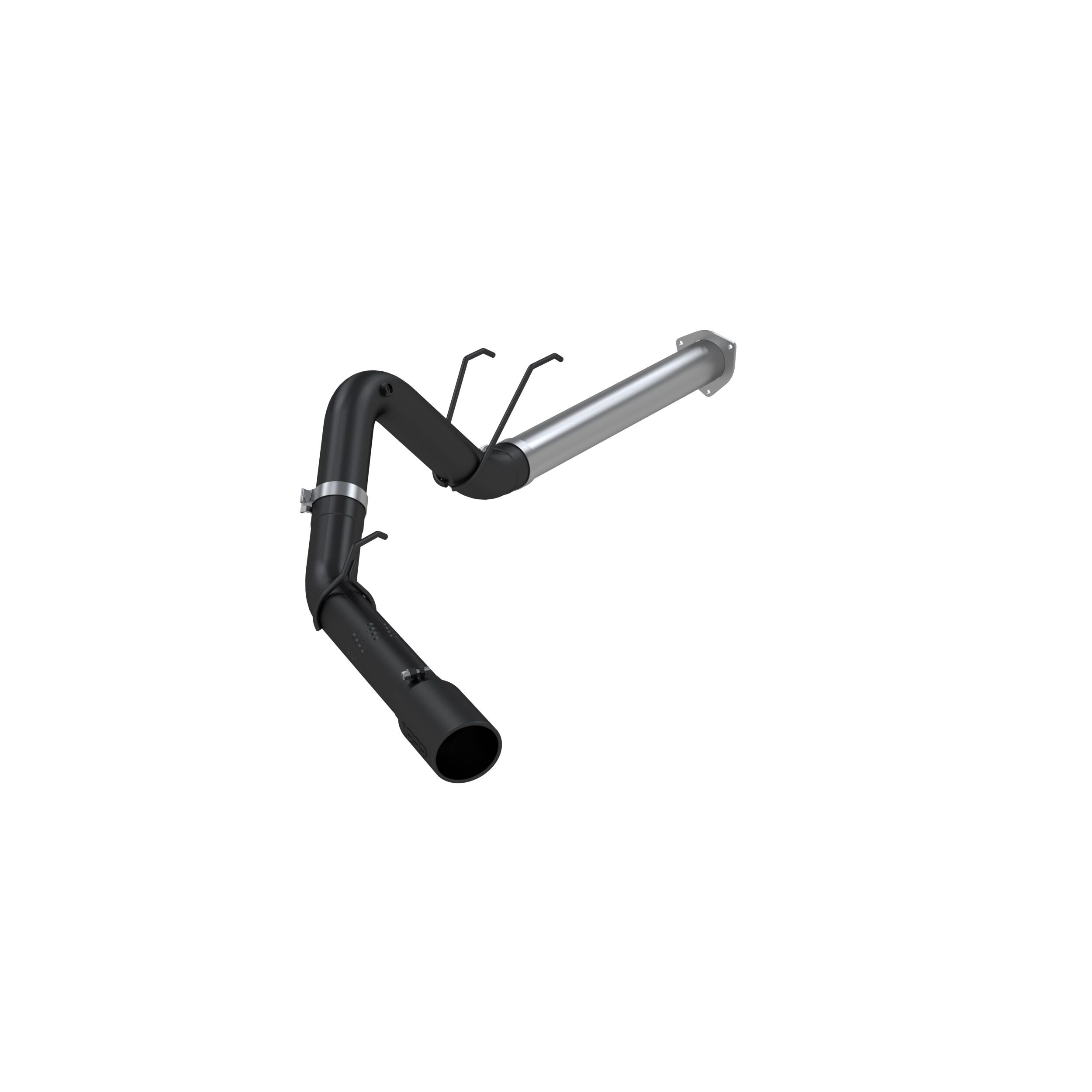 2018-2022 Ford F-250 Super Duty XL/XLT 6.7L V8 Crew Cab Pickup MBRP Exhaust 4in. Filter Back; Single; Black Coated - S6289BLK