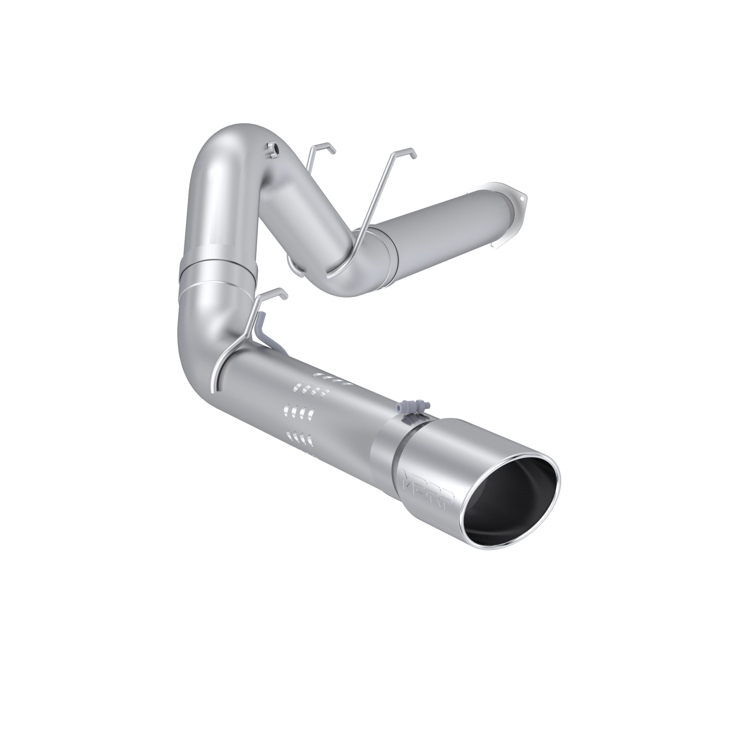 2017-2020 Ford F-250 Super Duty King Ranch/Lariat/Platinum/XL/XLT 6.7L V8 Crew Cab Pickup MBRP Exhaust 5in. Filter Back; Single; AL - S62930AL