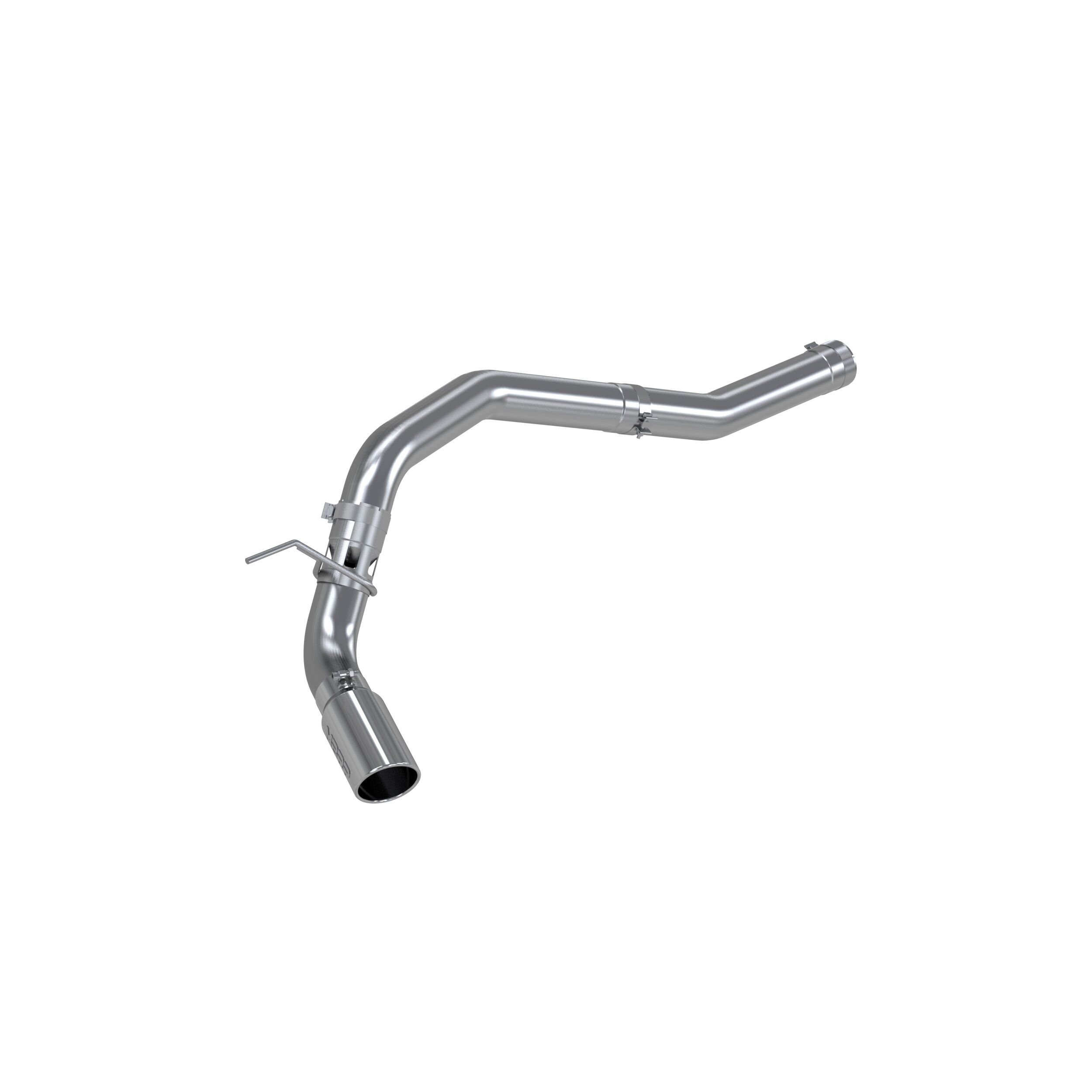 2017-2018 Nissan Titan XD 5.0L V8 Crew Cab Pickup MBRP Exhaust 4"; Single Side Exit; AL - S6400AL