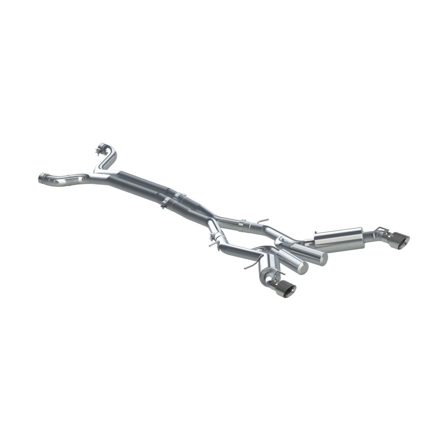 2017-2020 Chevrolet Camaro SS 6.2L V8 Coupe 6-Speed MBRP Exhaust 3" Dual Cat Back