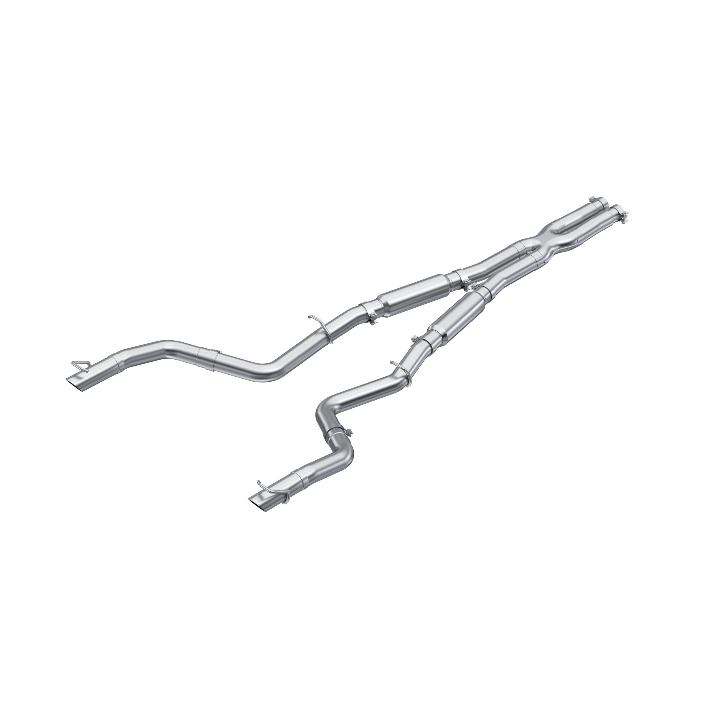 2015-2016 Chrysler 300 C/C Platinum/S 5.7L V8 MBRP Exhaust 3in. Cat Back; Dual Rear - S7119AL