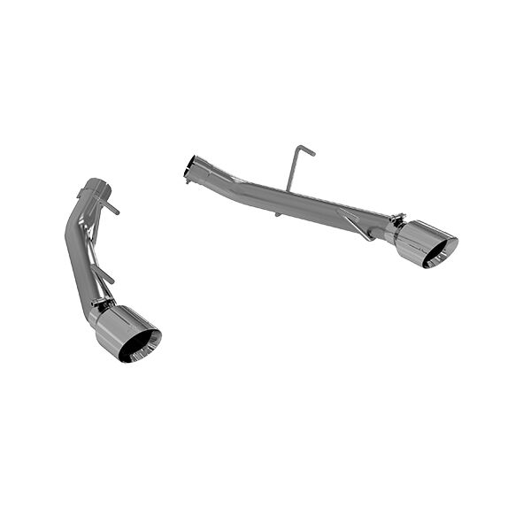 2005-2010 Ford Mustang GT 4.6L V8 MBRP Exhaust 2 1/2in. Dual Axle Back Muffler Delete; T304 - S7202304