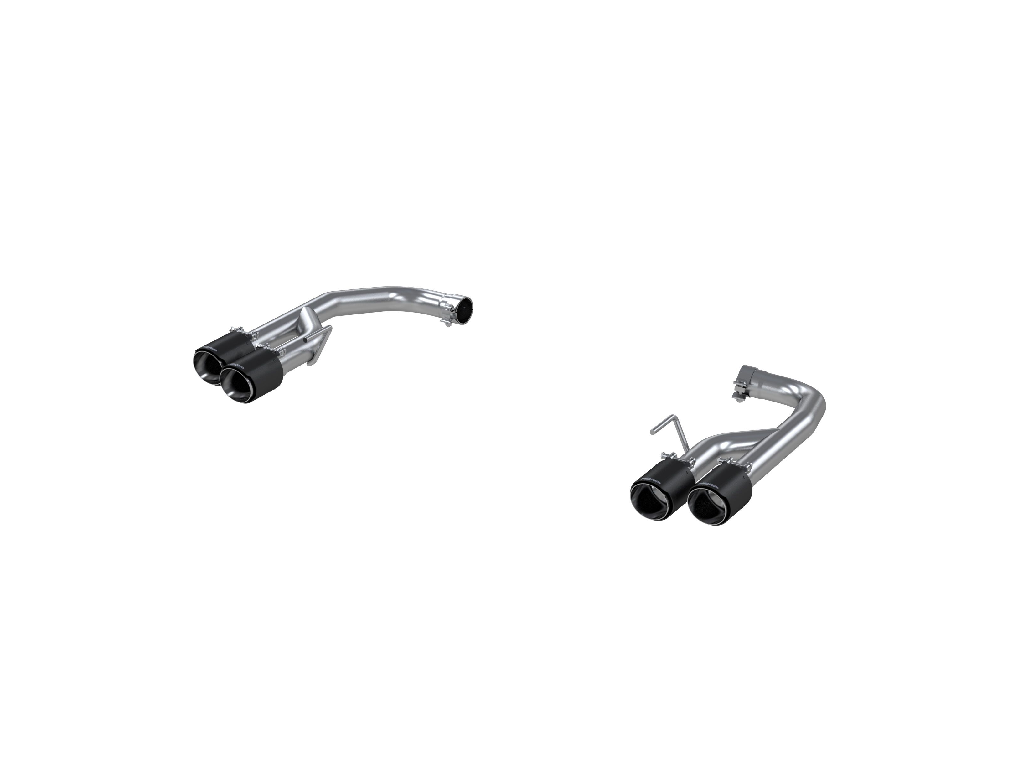 2019-2022 Ford Mustang GT/GT Premium 5.0L V8 MBRP Exhaust 2.5in. Axle Back; with Quad 4in. CF Tips; Non Active Exhaust; T304 - S72113CF