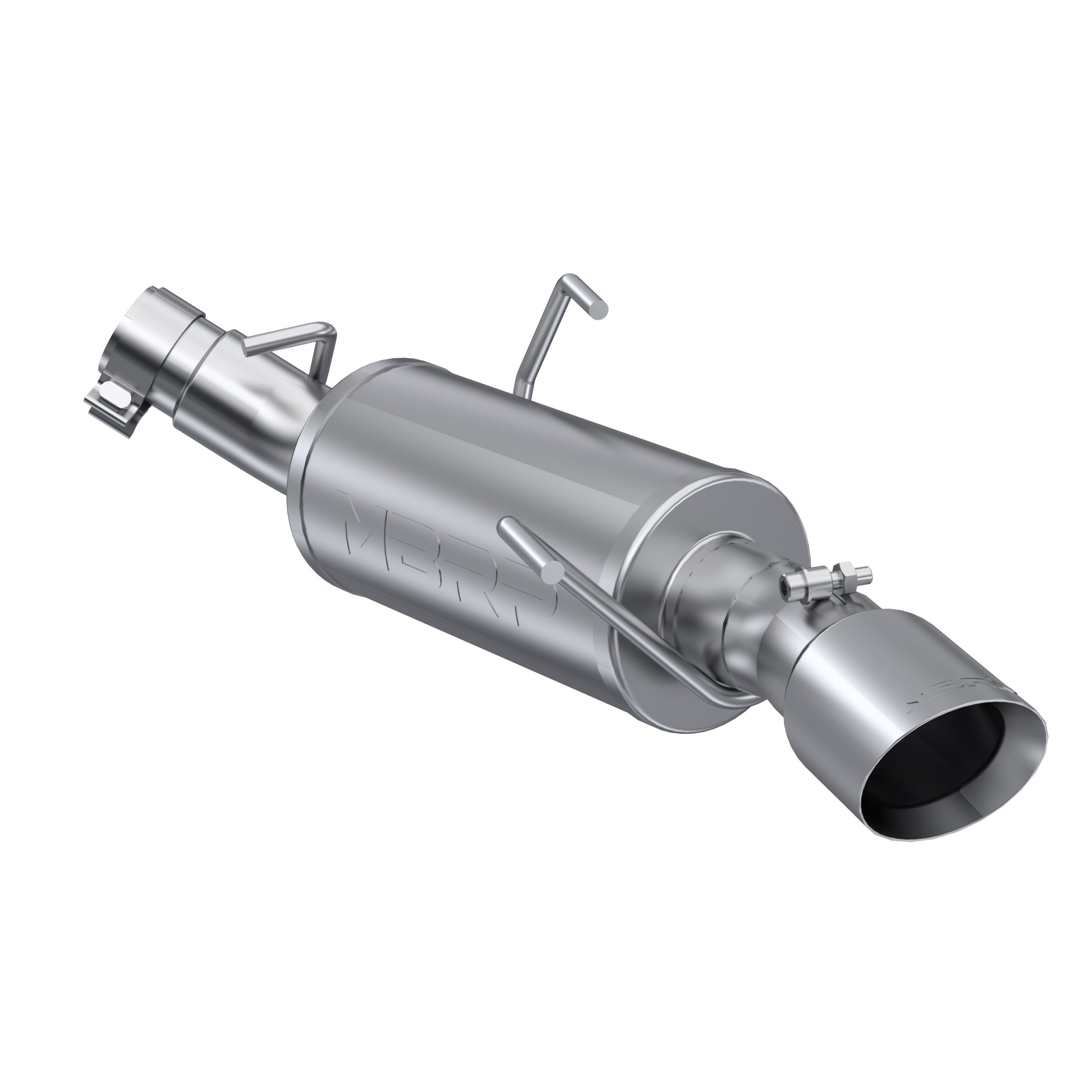 2005-2010 Ford Mustang Base 4.0L V6 MBRP Exhaust 3in. Single Muffler Axle Back; Rear Exit; AL - S7217AL