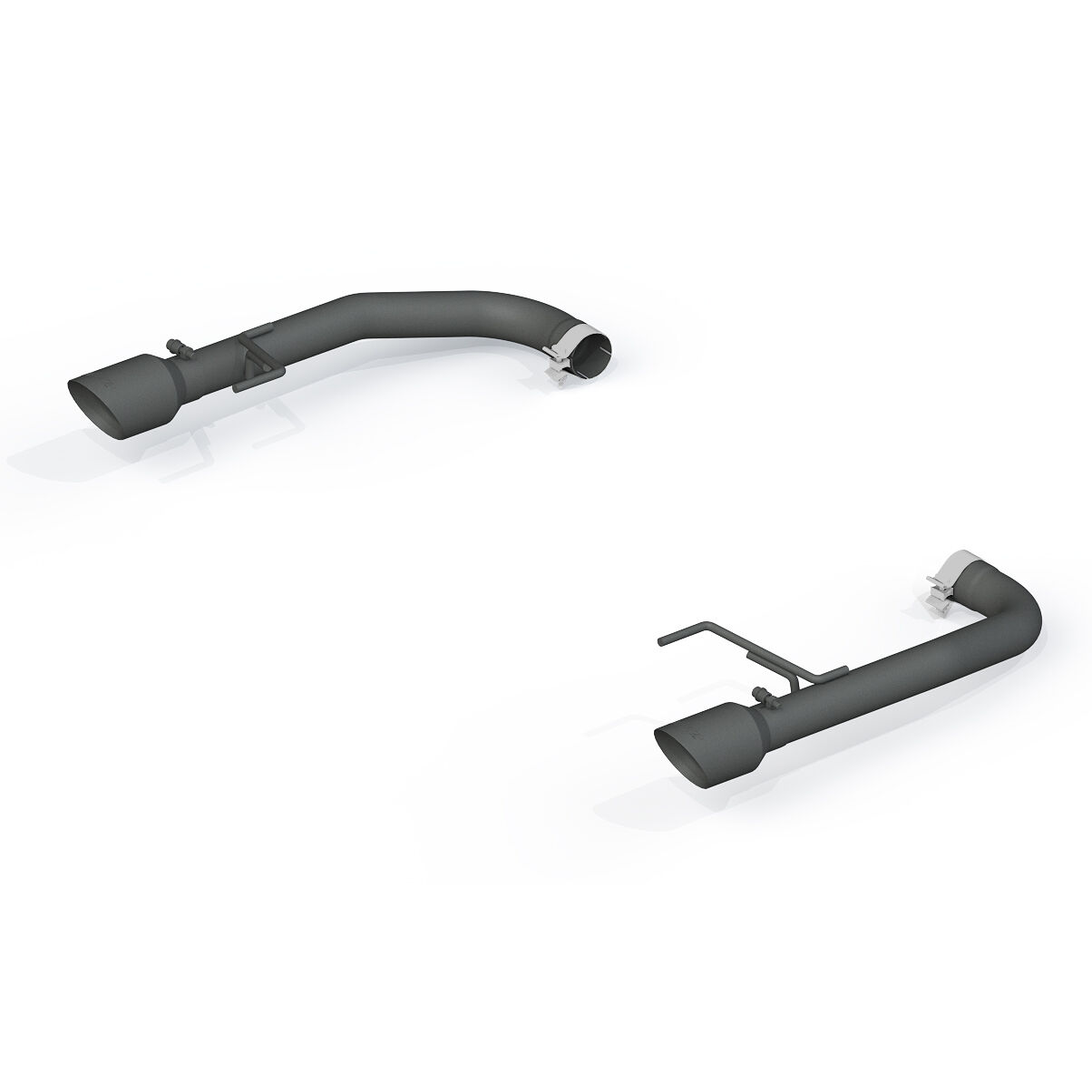 2015-2017 Ford Mustang GT/GT Premium 5.0L V8 MBRP Exhaust 2 1/2in. Axle Back Kit; Black Coated - S7276BLK