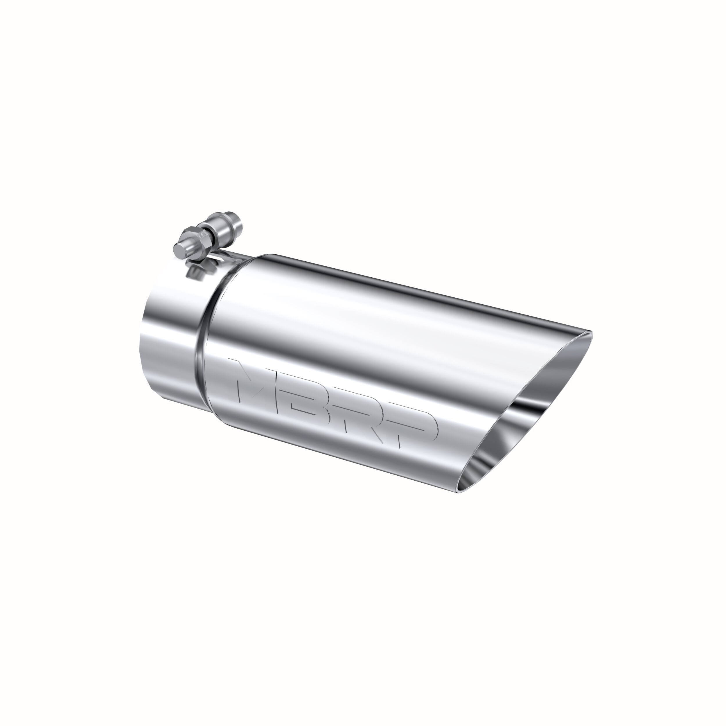 MBRP Exhaust T5110 Tip; 3in. O.D. Dual Wall Angled 4in. inlet 10in. length; T304. - T5110