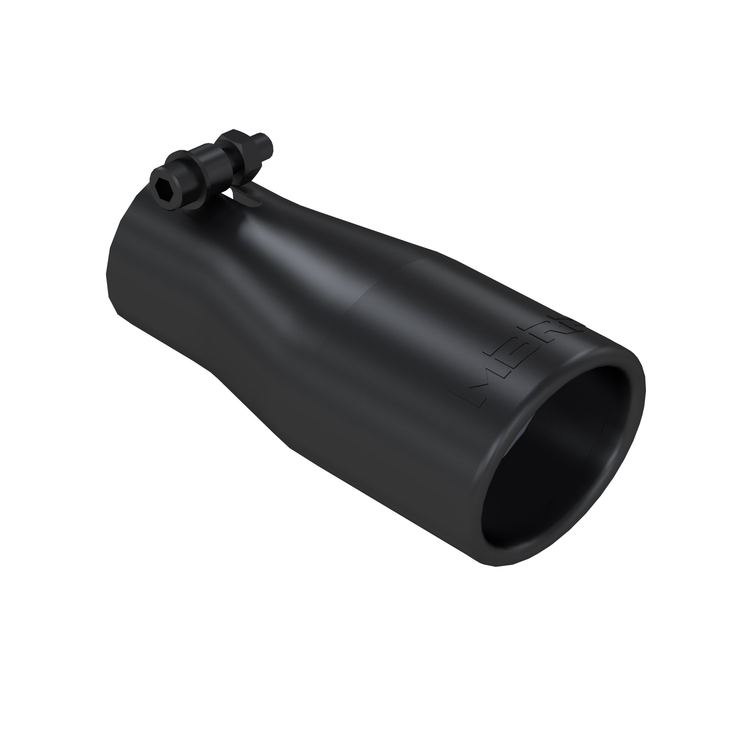 MBRP Exhaust T5116BLK Tip; 3 in. O.D. Oval 2in. inlet 7 1/16in. length; BLK. - T5116BLK